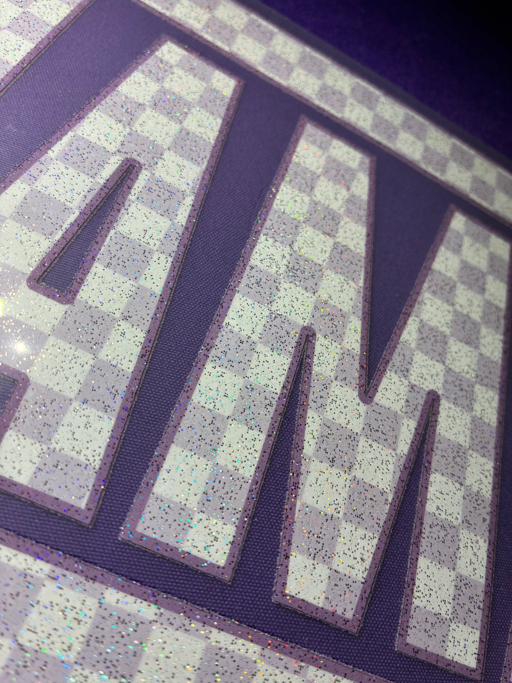 Light Purple Mama Van Glitter