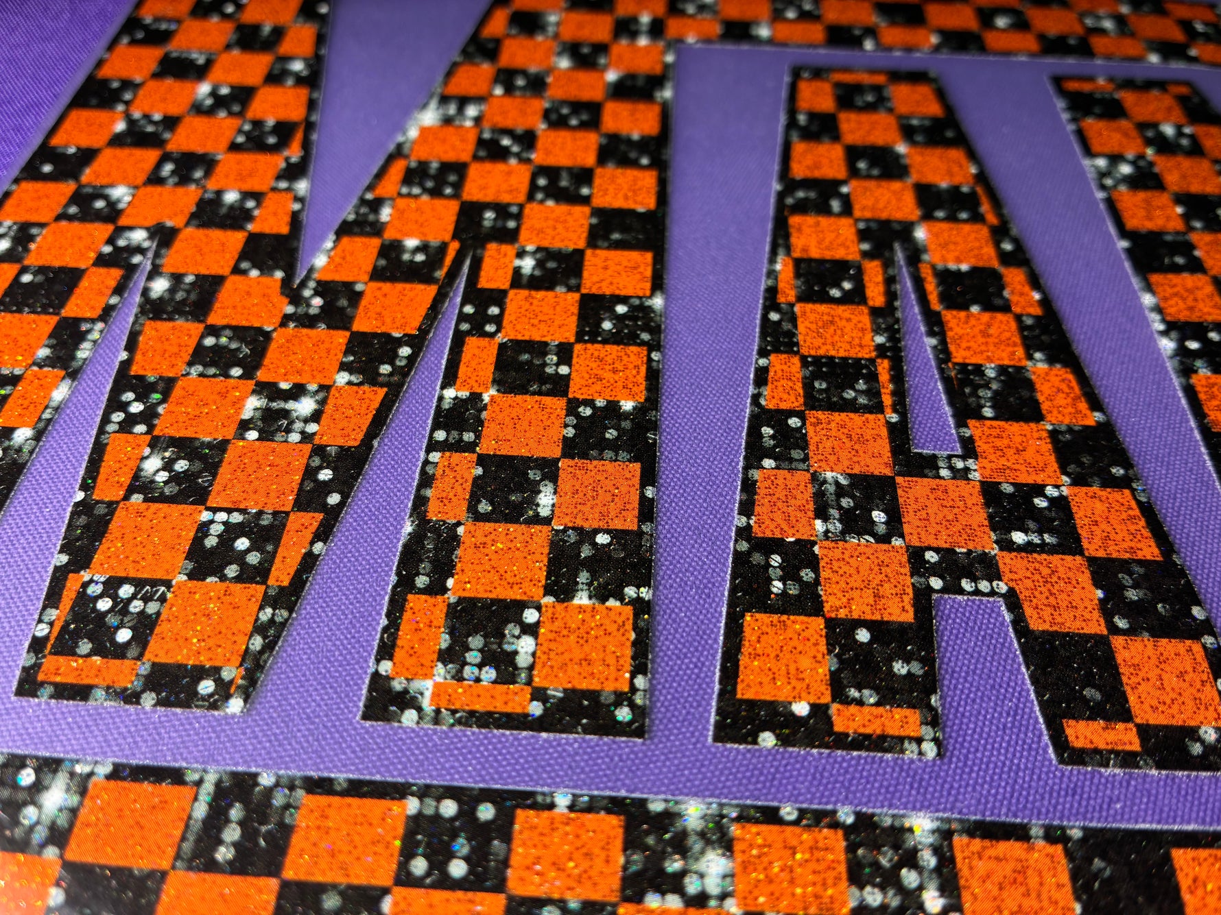 Orange Mama Van Glitter
