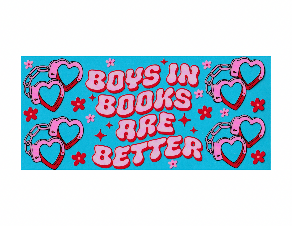 16oz Cup Wrap Boys in Books are Better