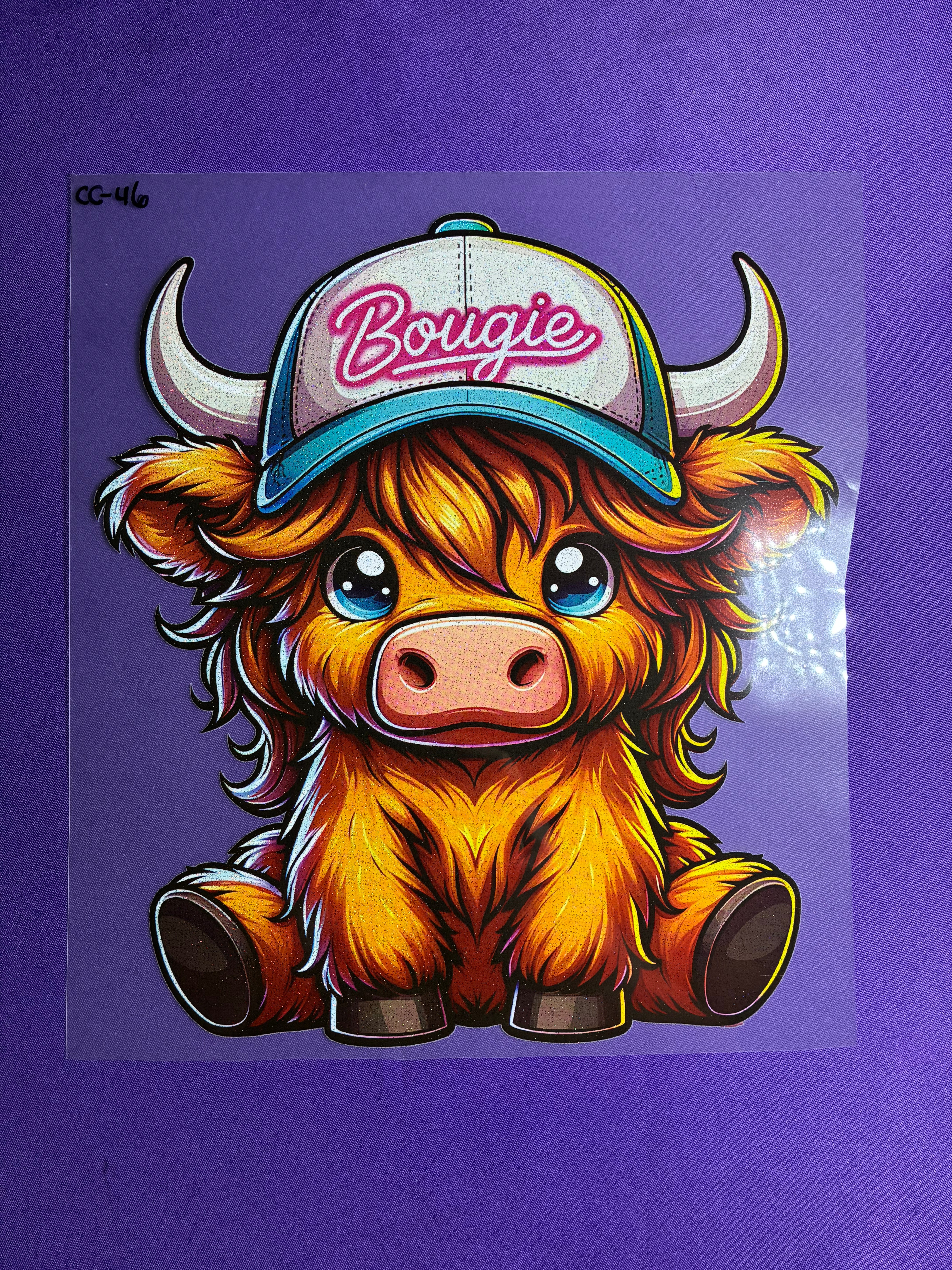 Bougie Glitter Cow