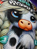 Salty Heifer Glitter Cow