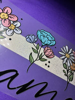 Mama with Flowers Glitter