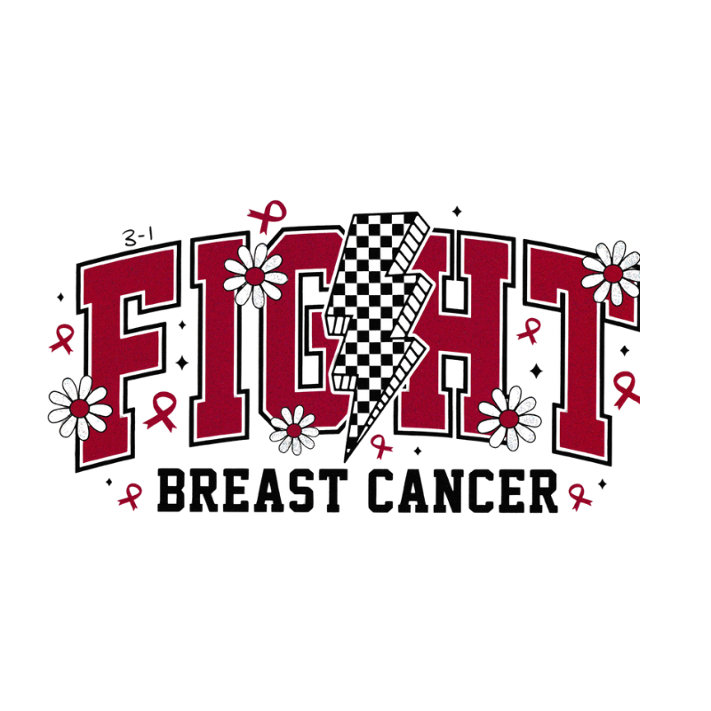 Fight Breast Cancer Glitter