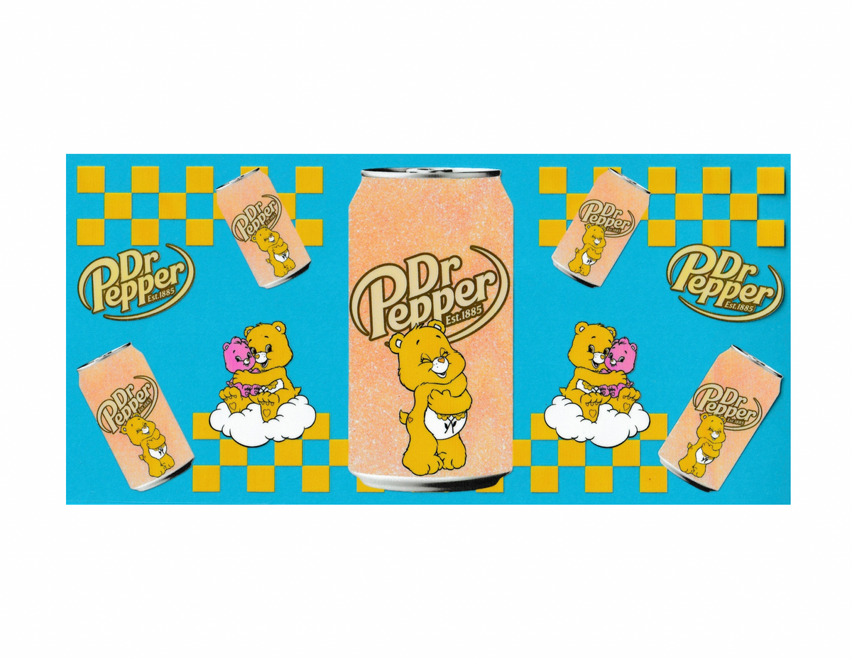 16oz Cup Wrap Pepper with Cartoon Bear