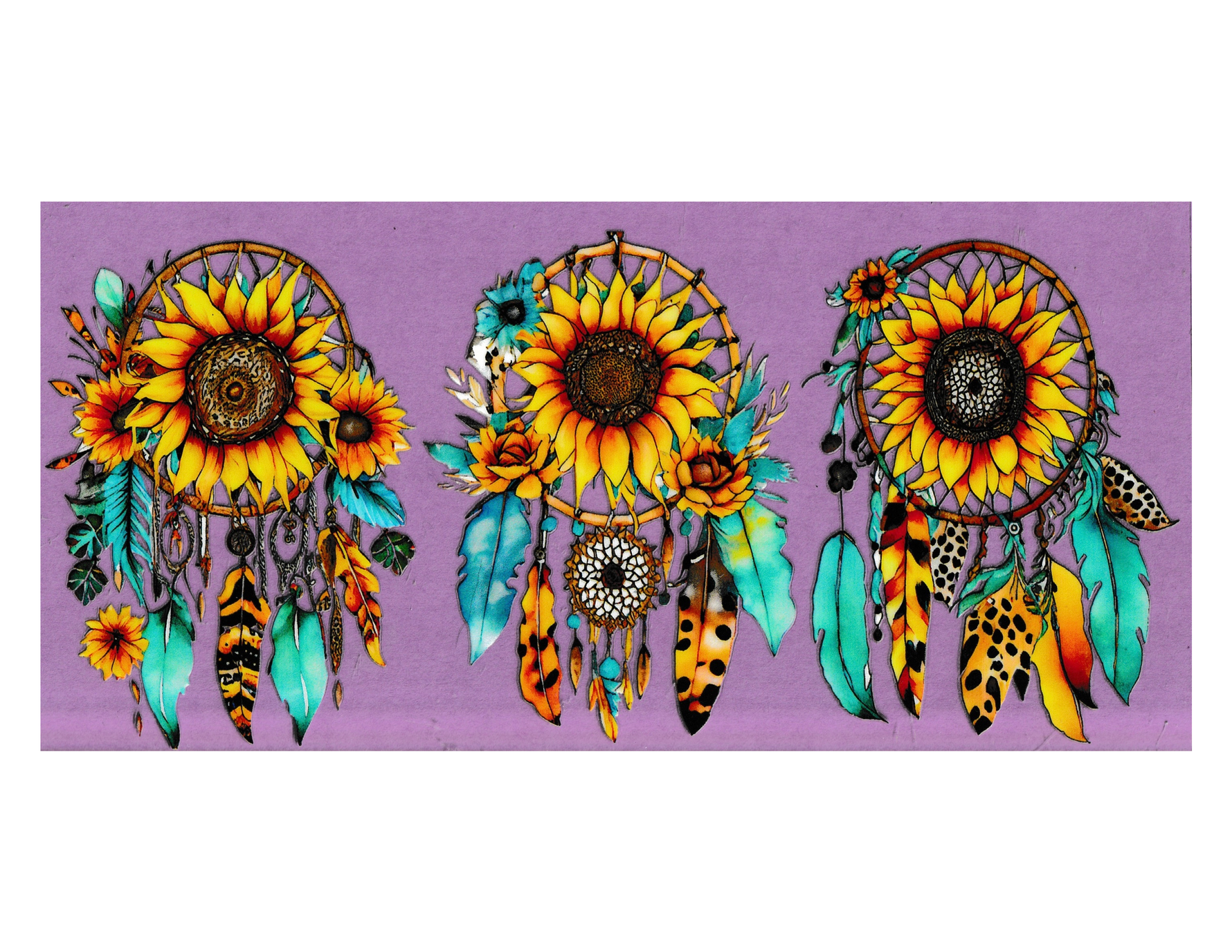 16oz Cup Wrap Dreamcatcher