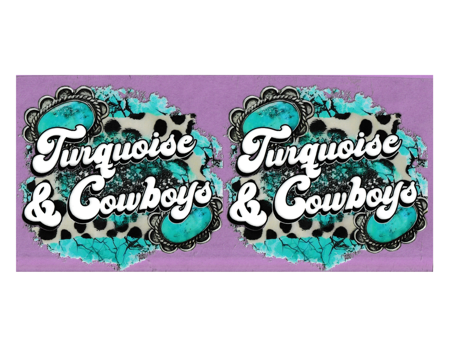 16oz Cup Wrap Turquoise