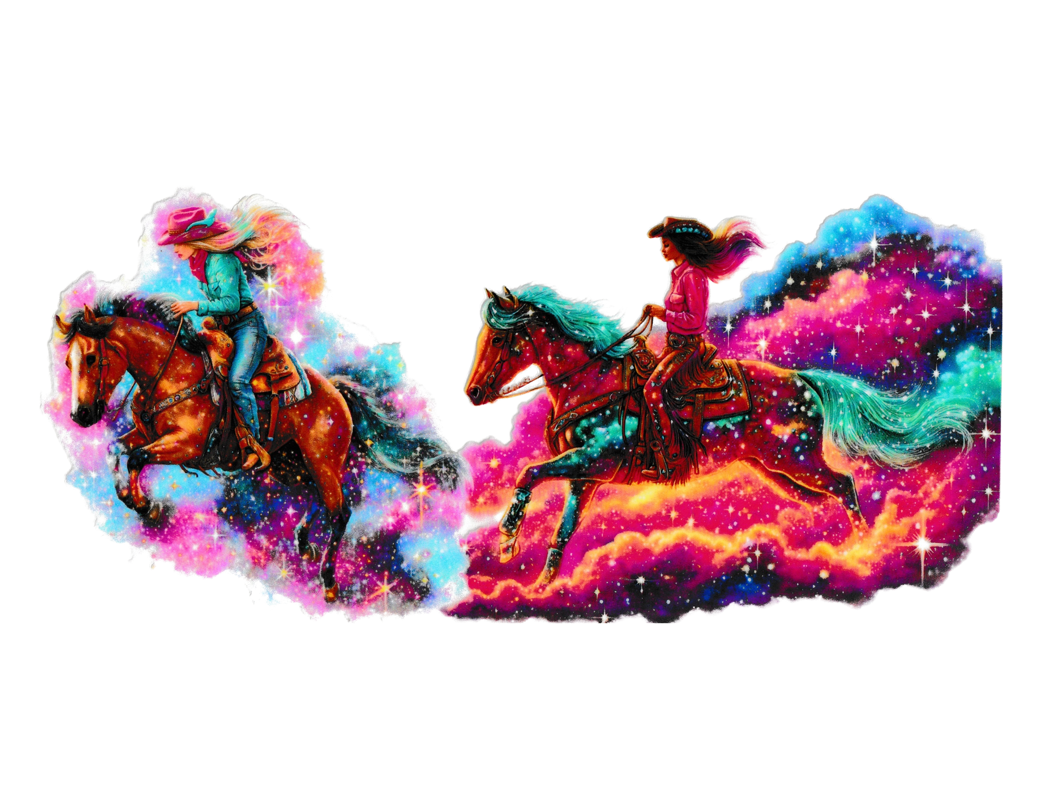 16oz Cup Wrap Cowgirl