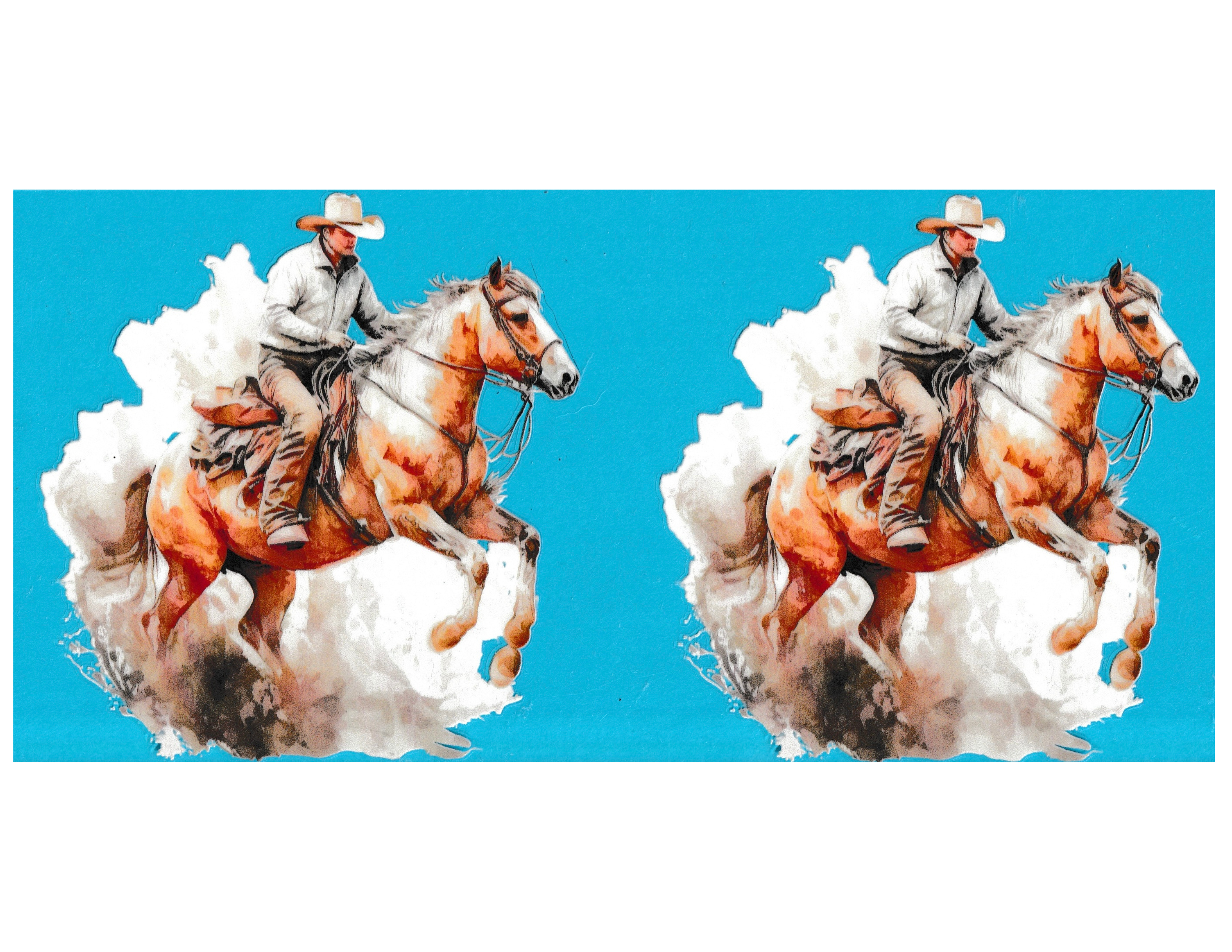 16oz Cup Wrap Cowboy