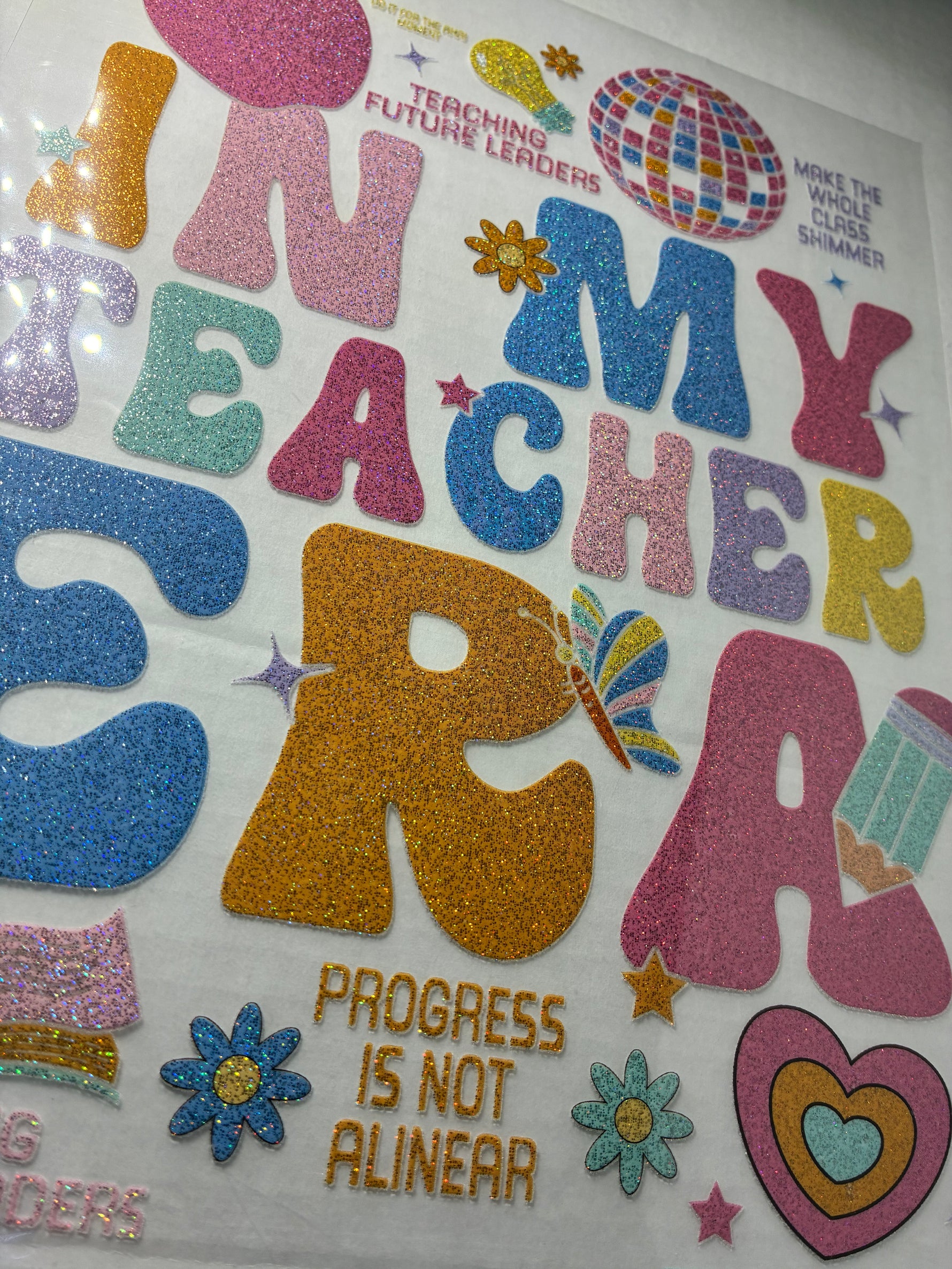 In my Teacher Era Glitter