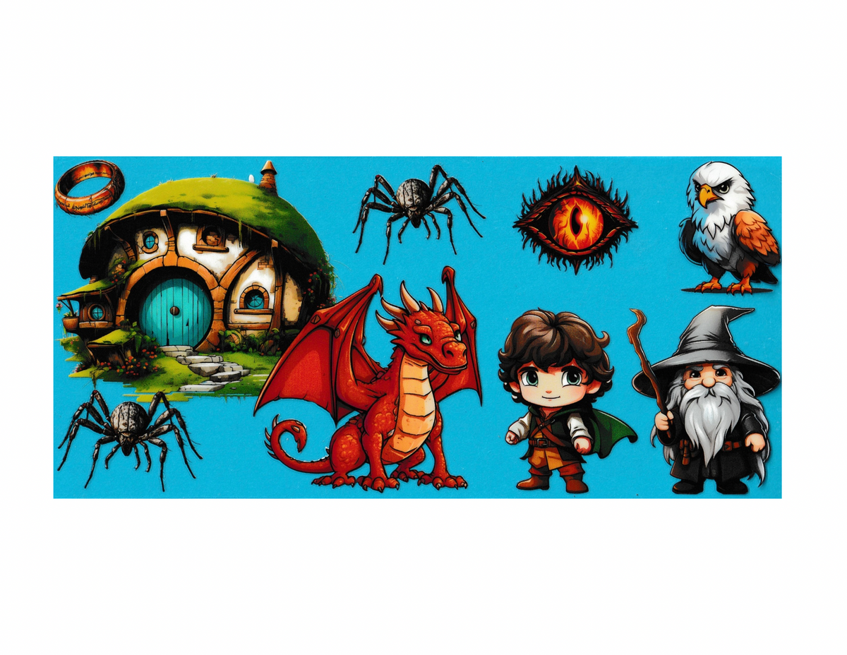 16oz Cup Wrap Hobbit