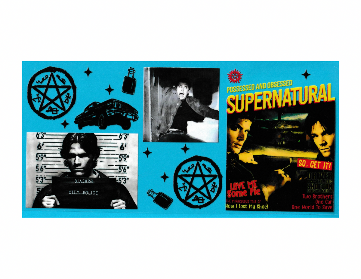 16oz Cup Wrap Supernatural