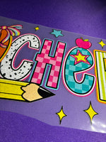 Teacher colorful Glitter