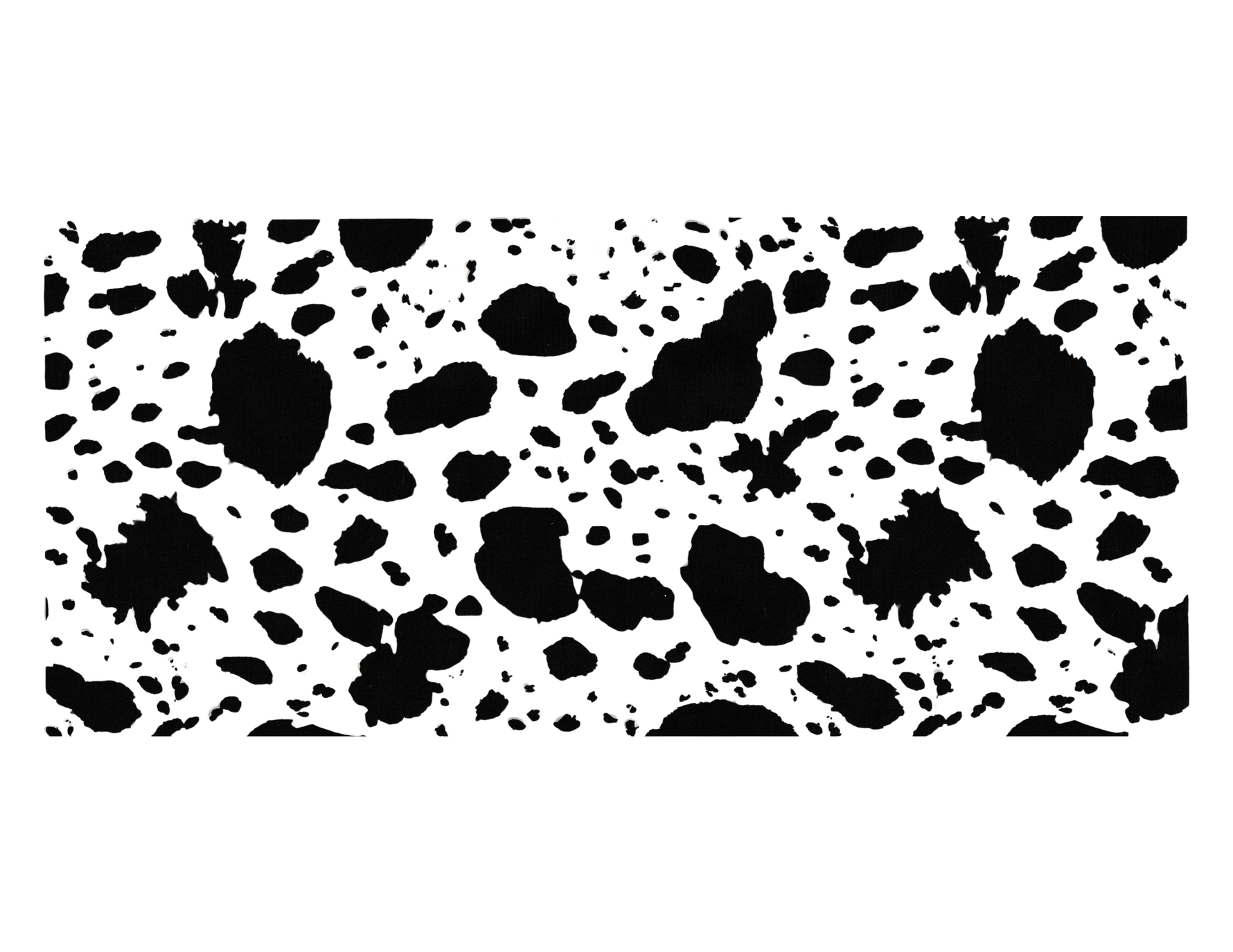 16oz Cup Wrap Cow Print