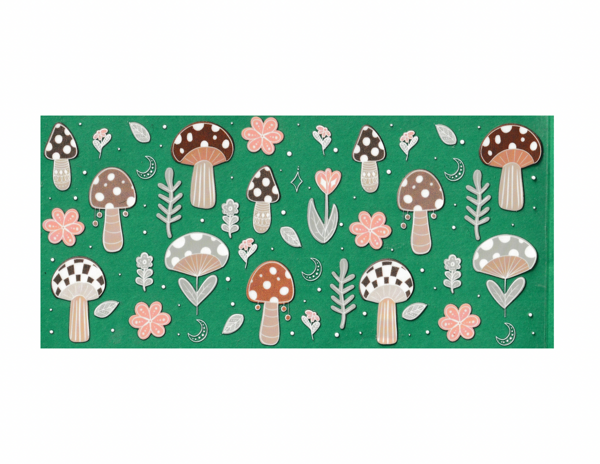 16oz Cup Wrap Mushrooms