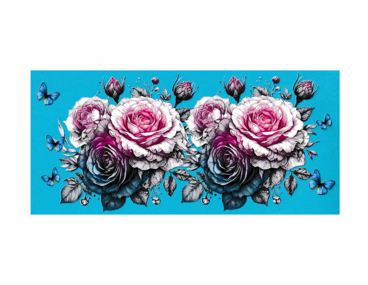 16oz Cup Wrap Rose
