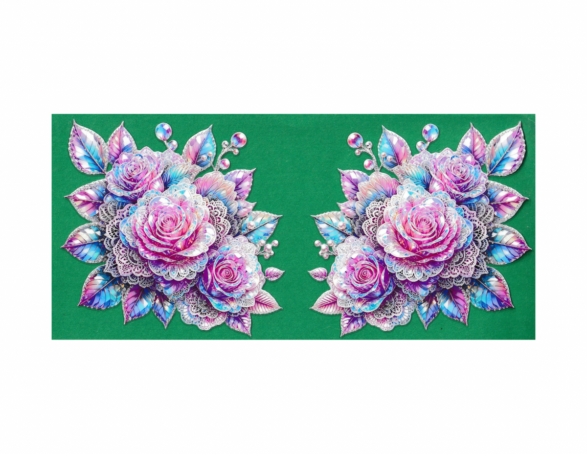 16oz Cup Wrap Rose