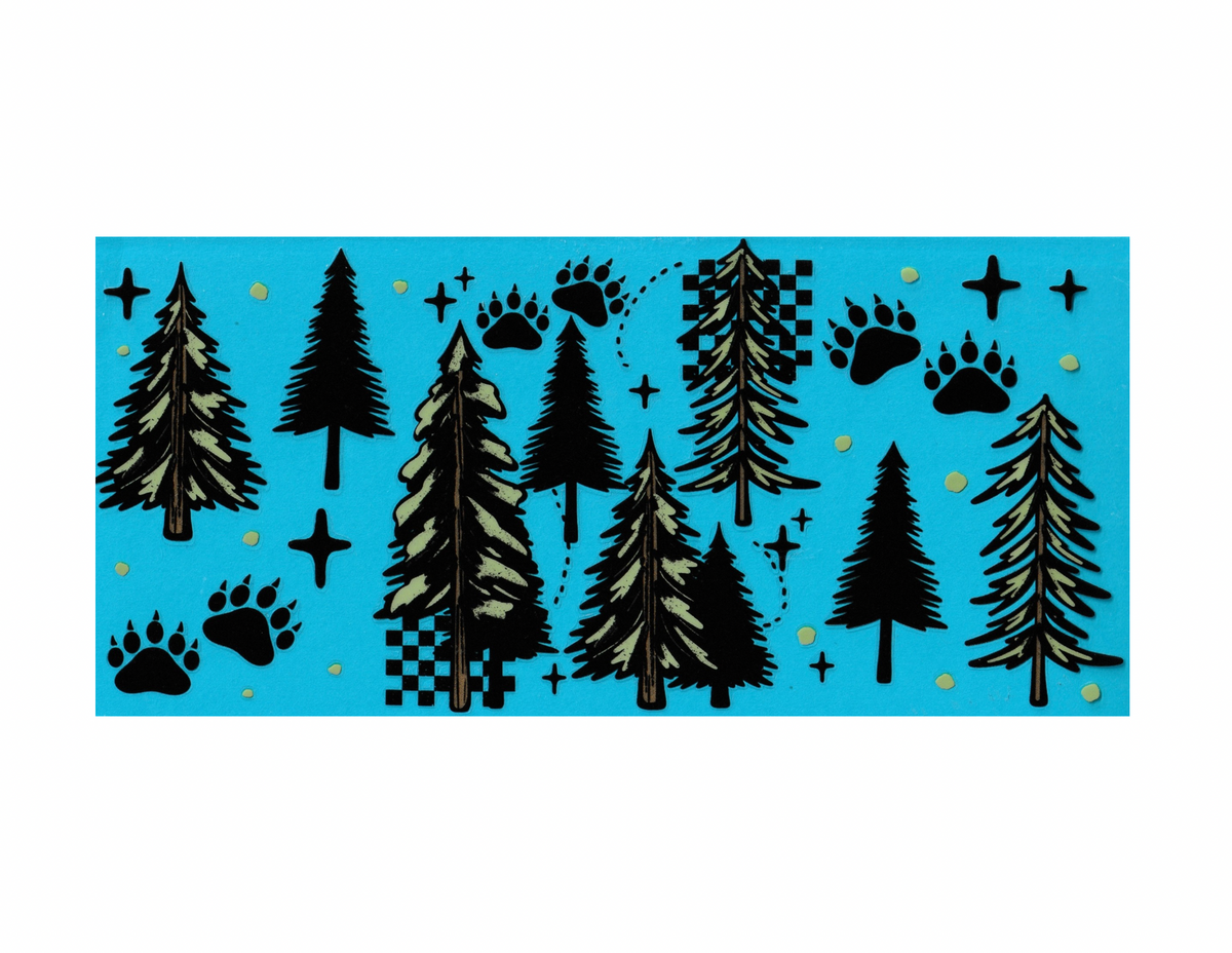 16oz Cup Wrap Forest