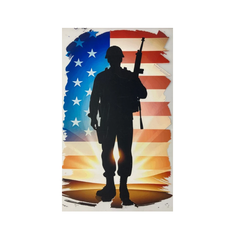 Soldier #10 DTF Transfer