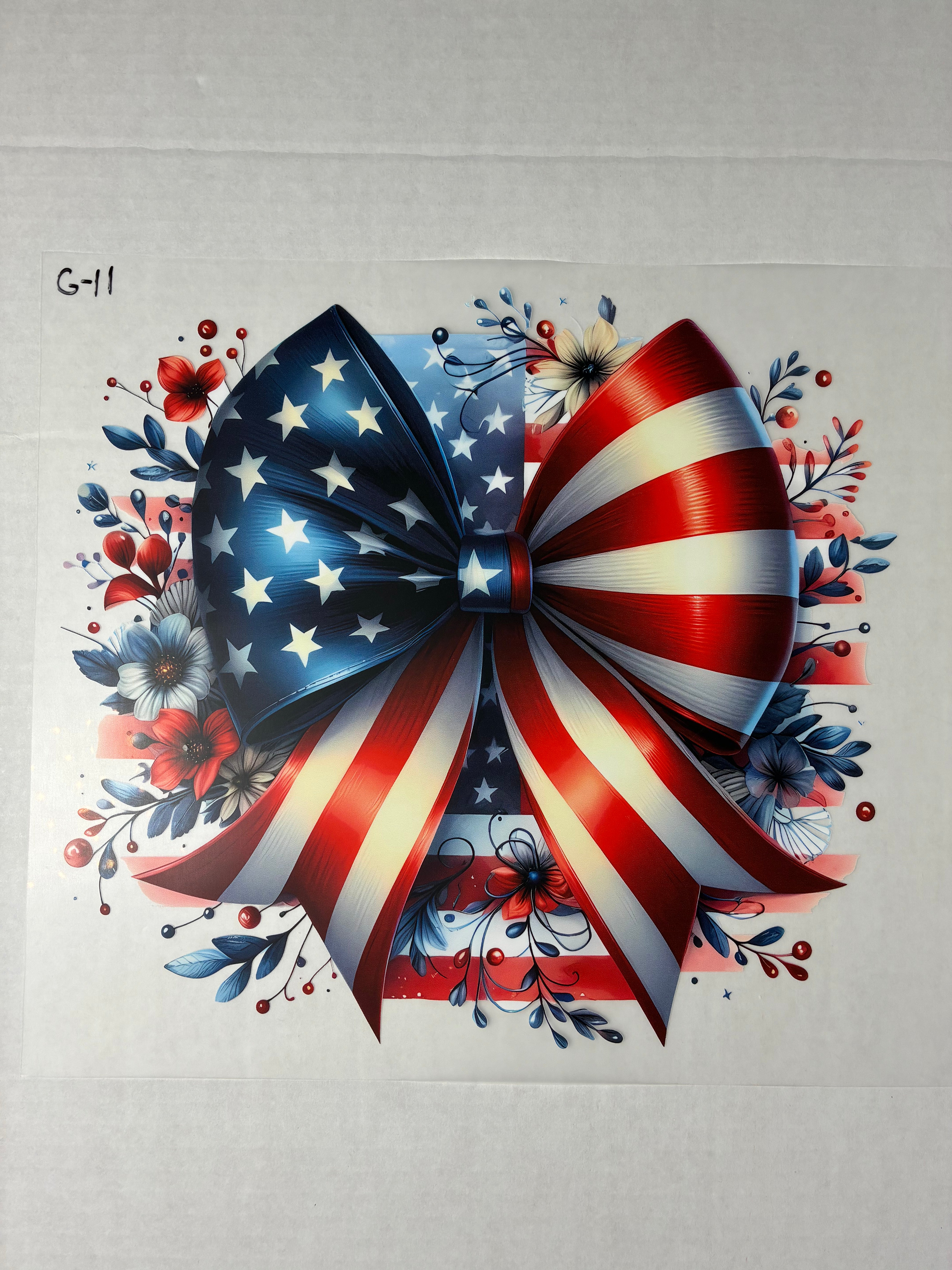 Bow #11 DTF Transfer