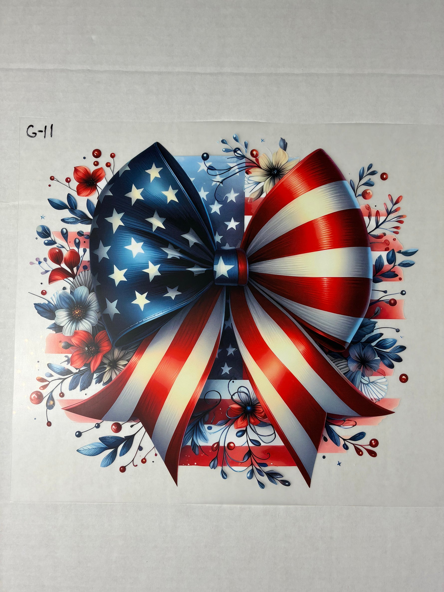 Bow #11 DTF Transfer