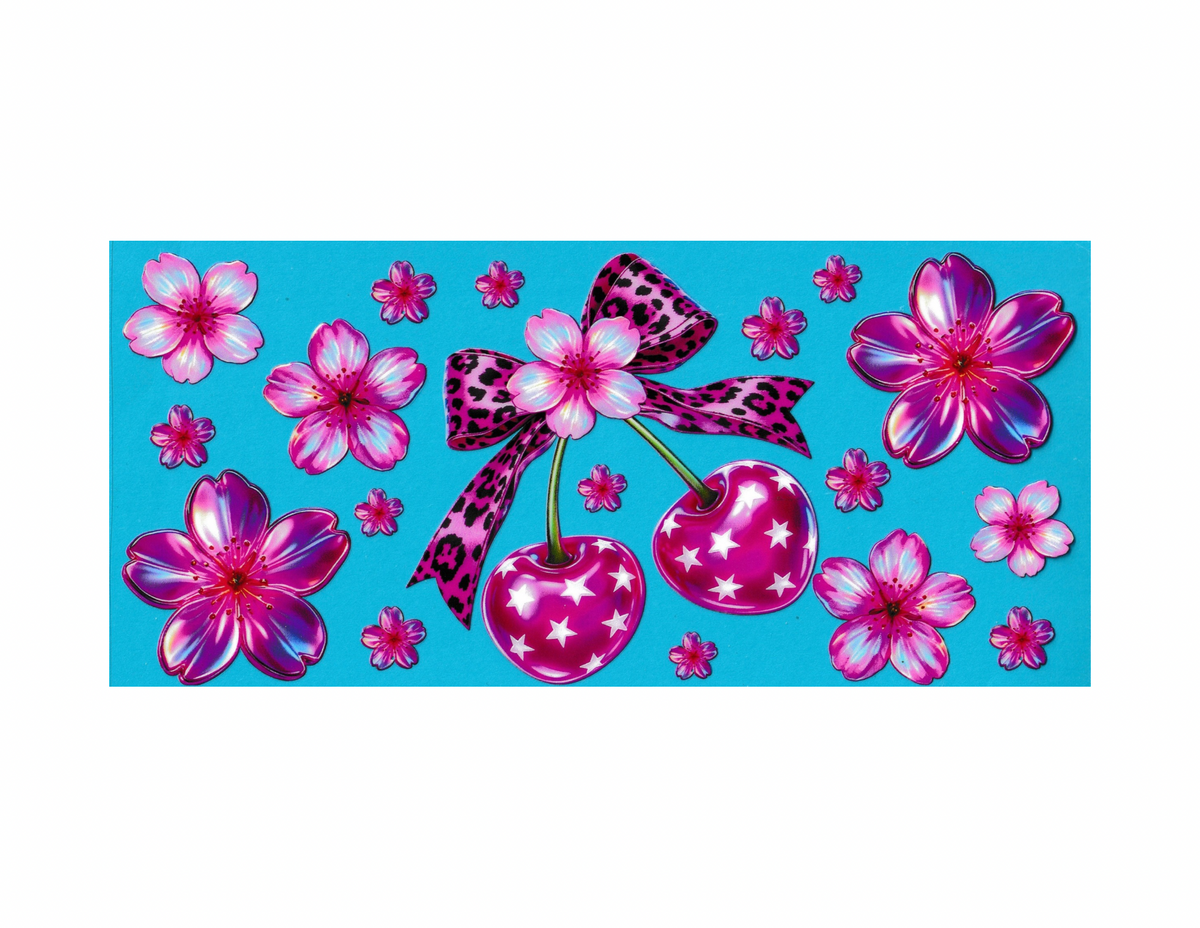 16oz Cup Wrap Cherries
