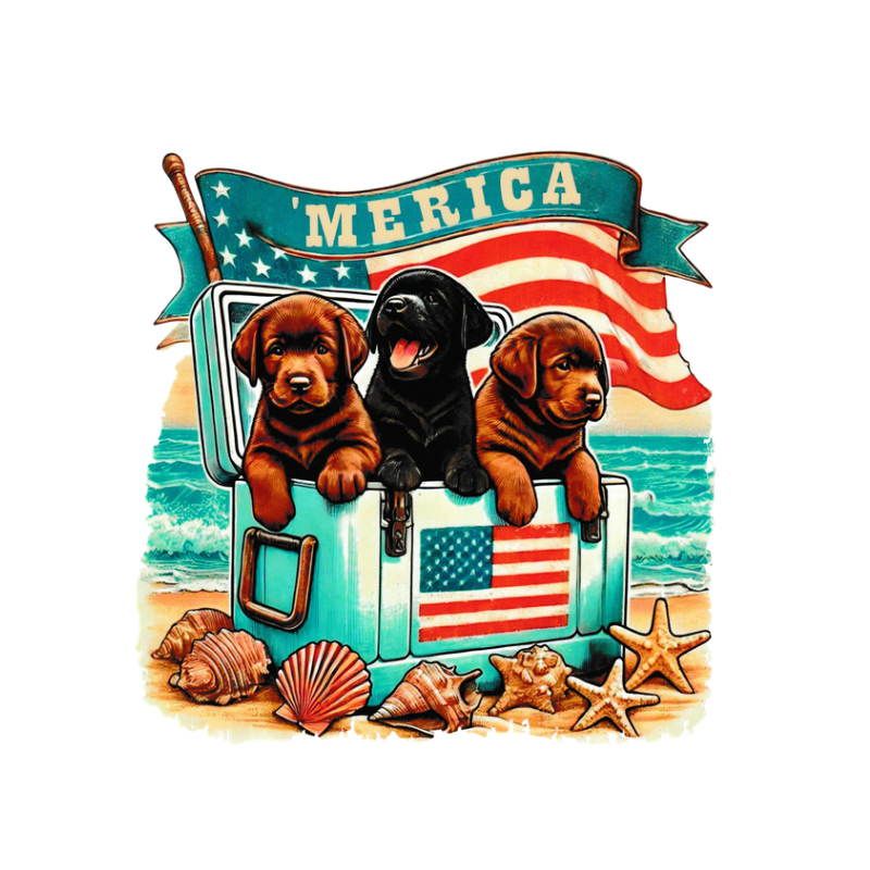 ‘Merica Labs #21 DTF Transfers