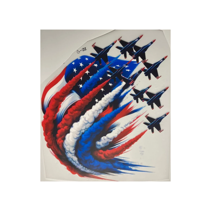 Fighter Jets #22 DTF Transfers