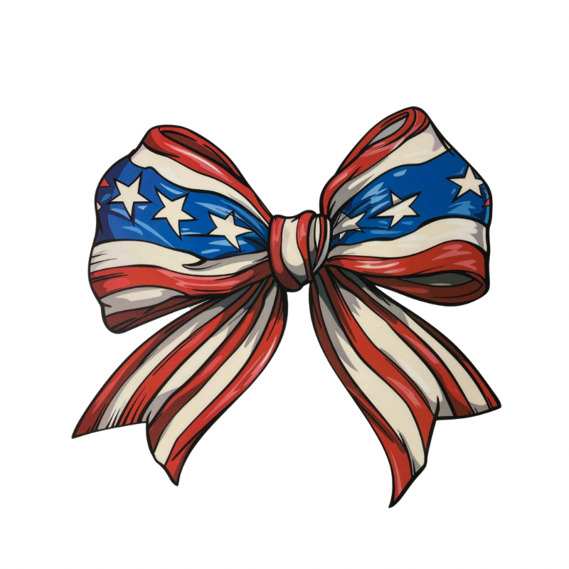 USA Bow #30 DTF Transfers