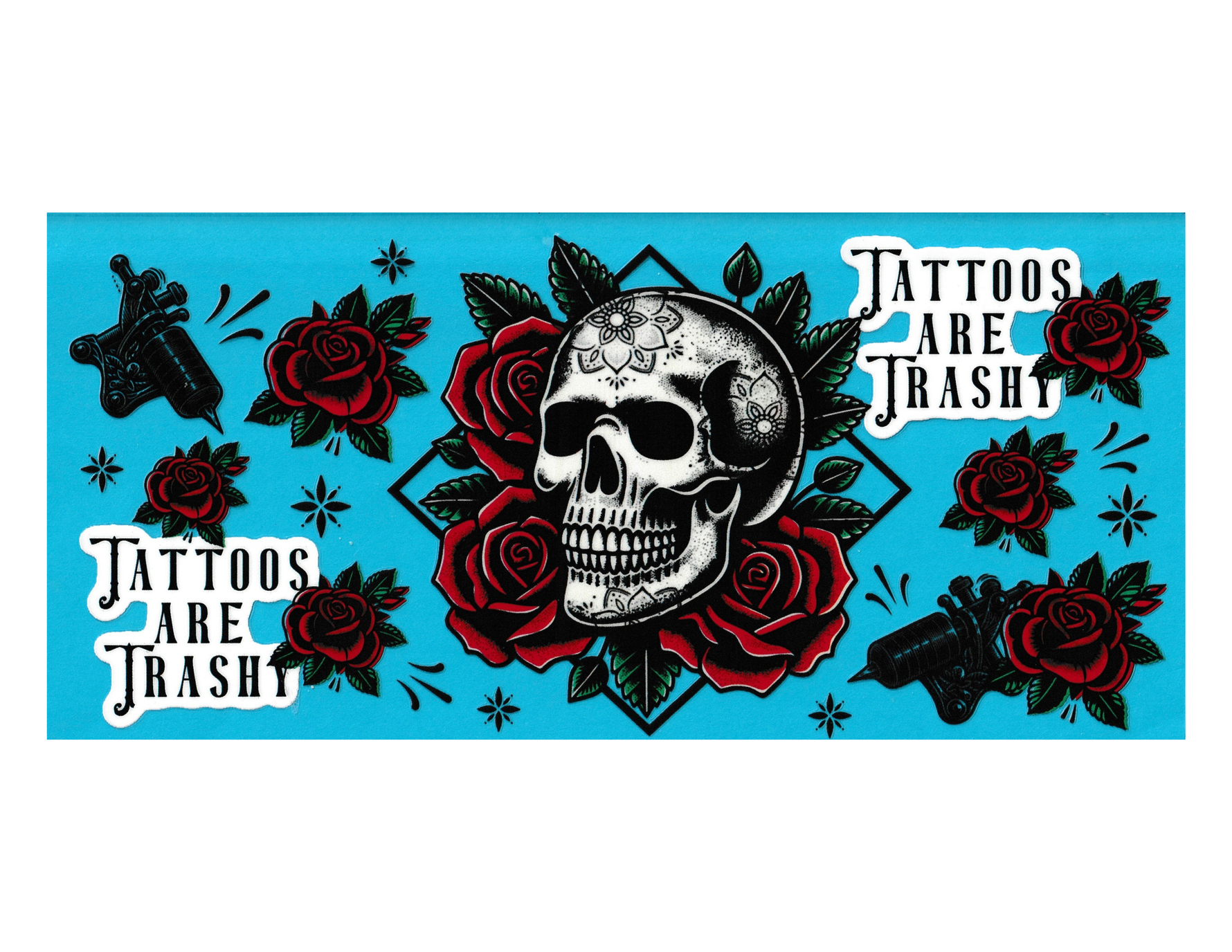 16oz Cup Wrap Tattoos Trashy