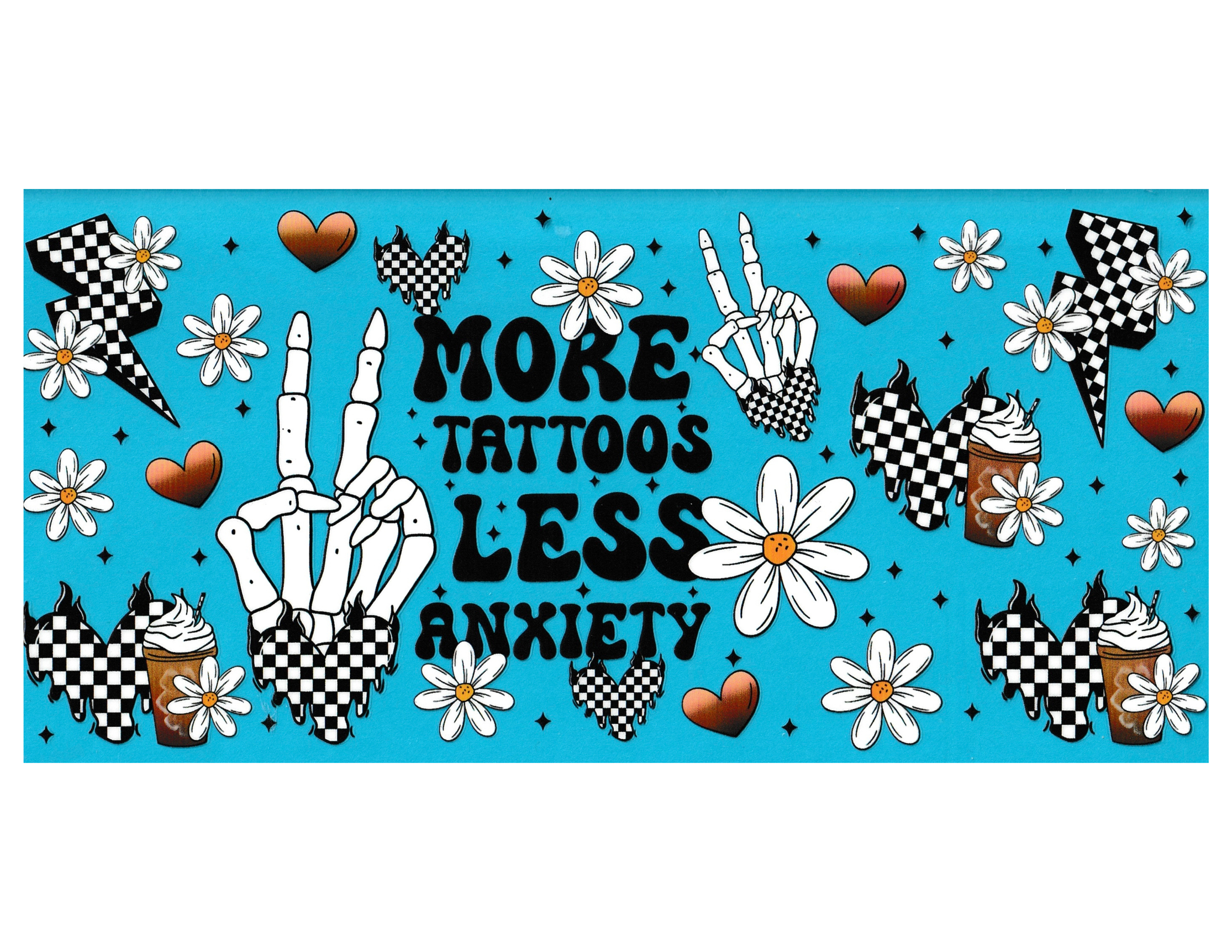 16oz Cup Wrap More Tattoos