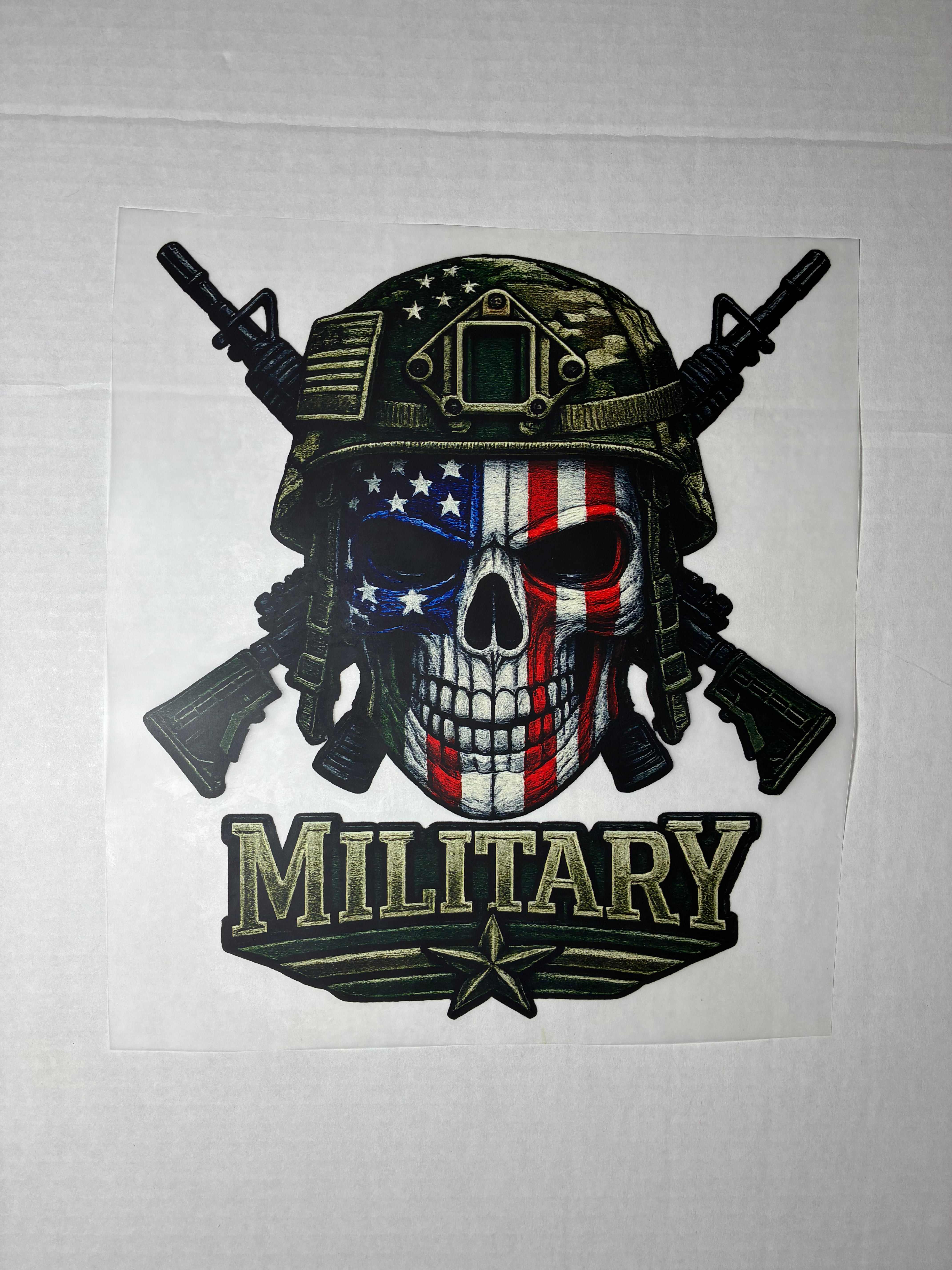 Military #4 DTF Transfer