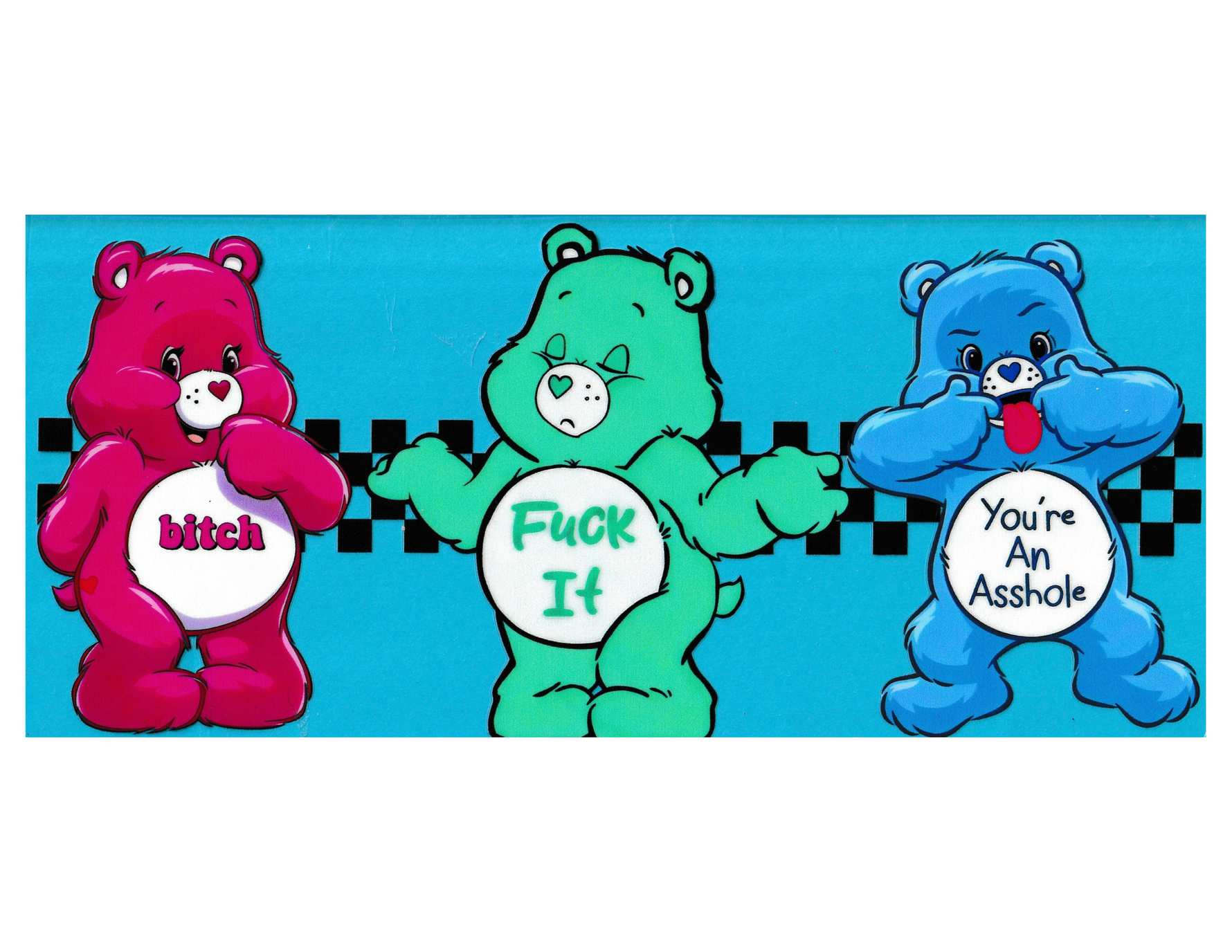 16oz Cup Wrap Swear Bear