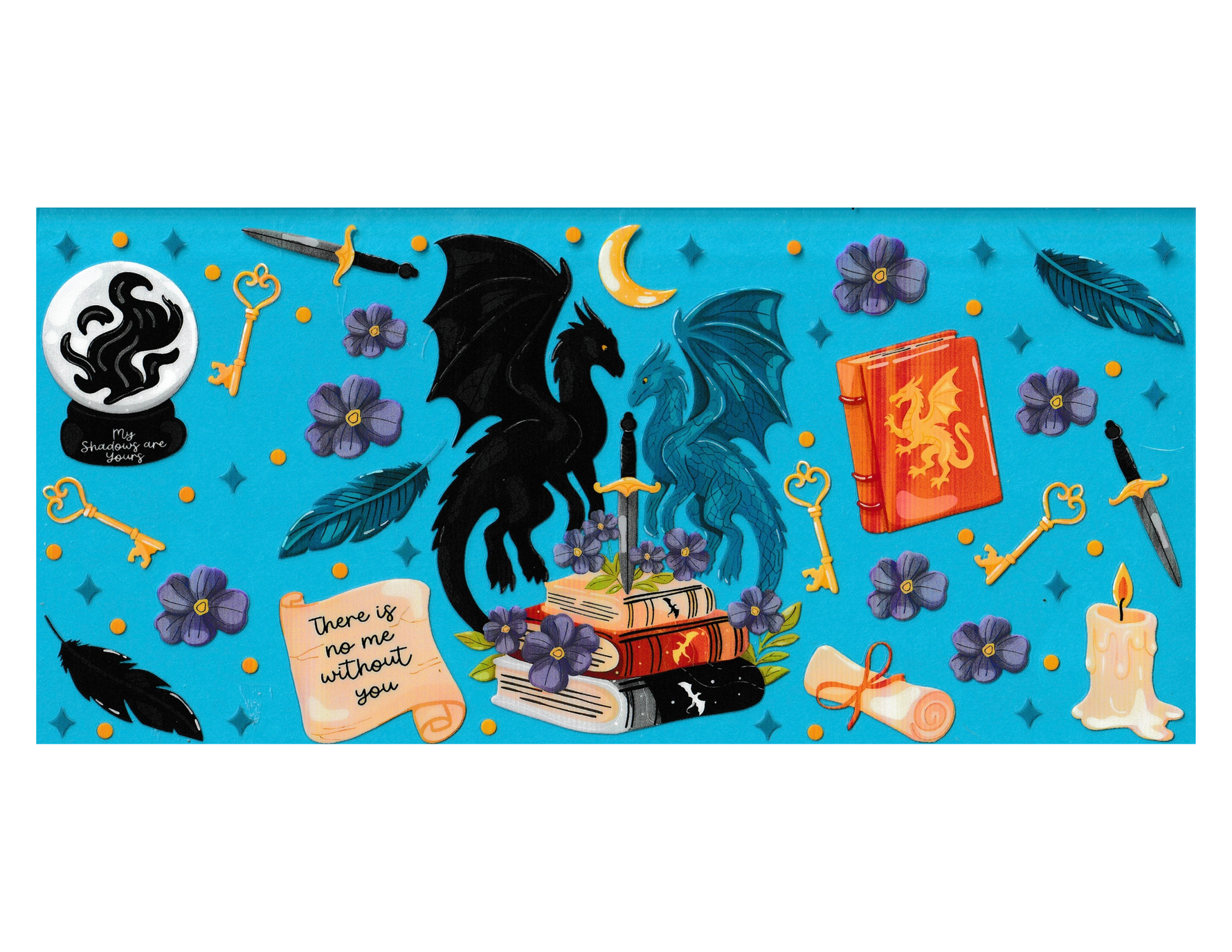 16oz Cup Wrap Fourth Wing