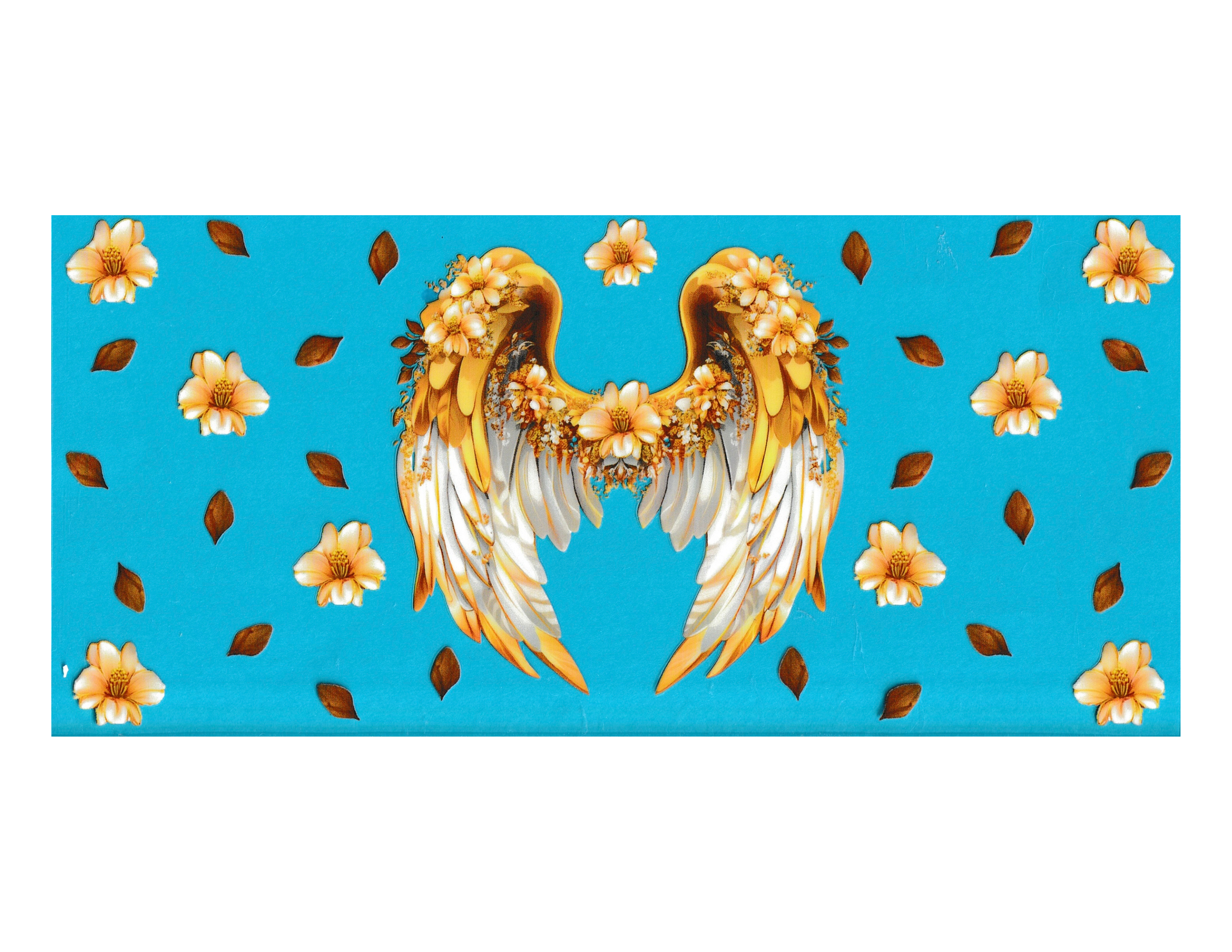 16oz Cup Wrap Angel Wings