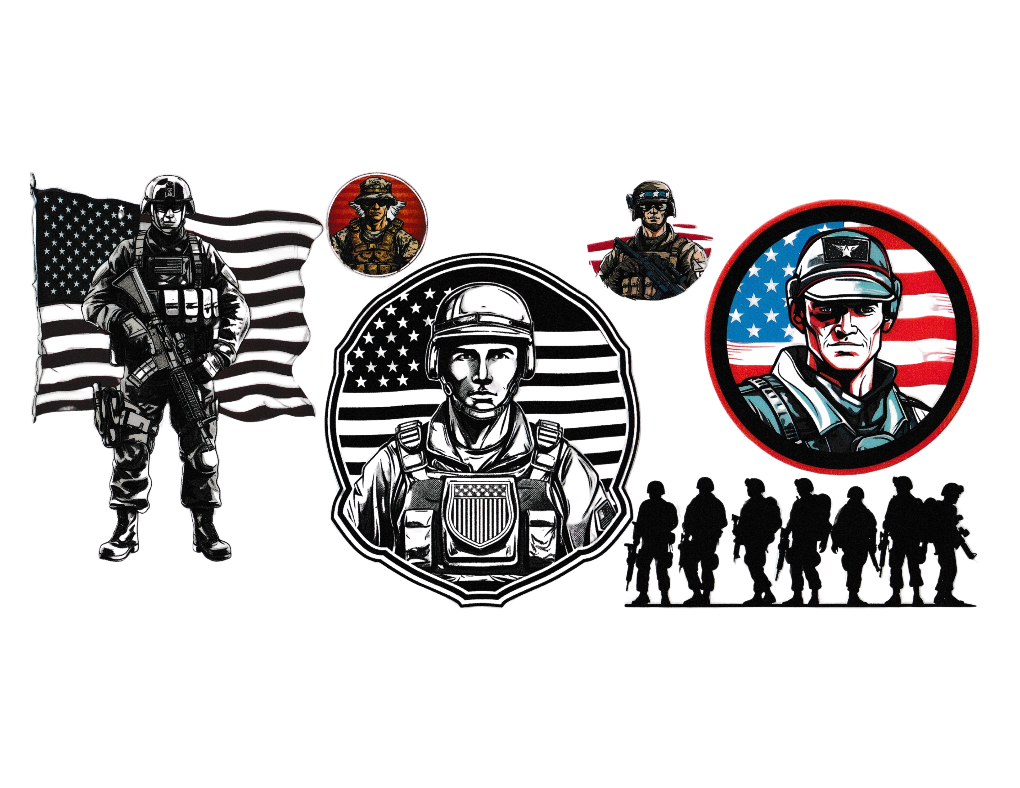 16oz Cup Wrap Military