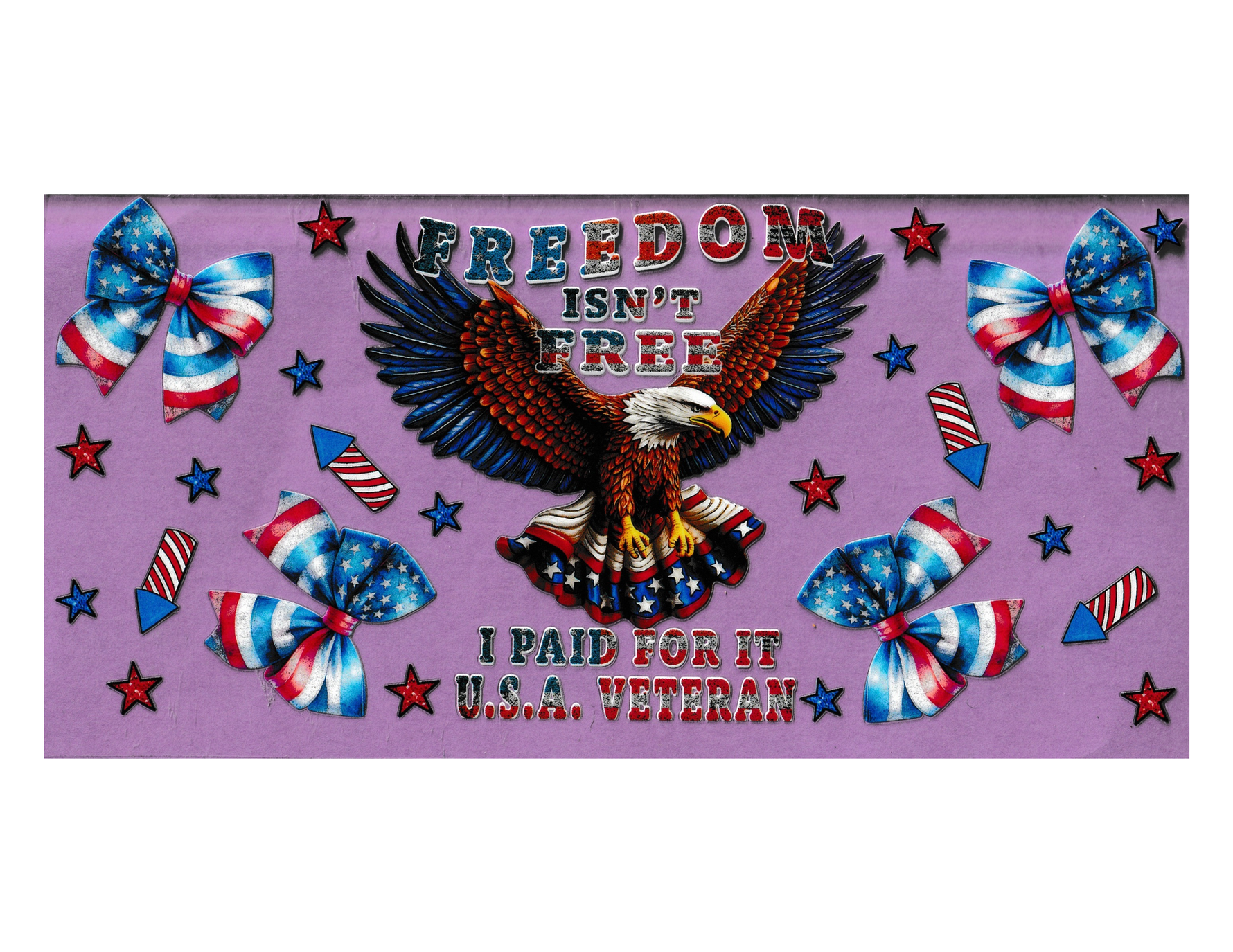 16oz Cup Wrap Veteran