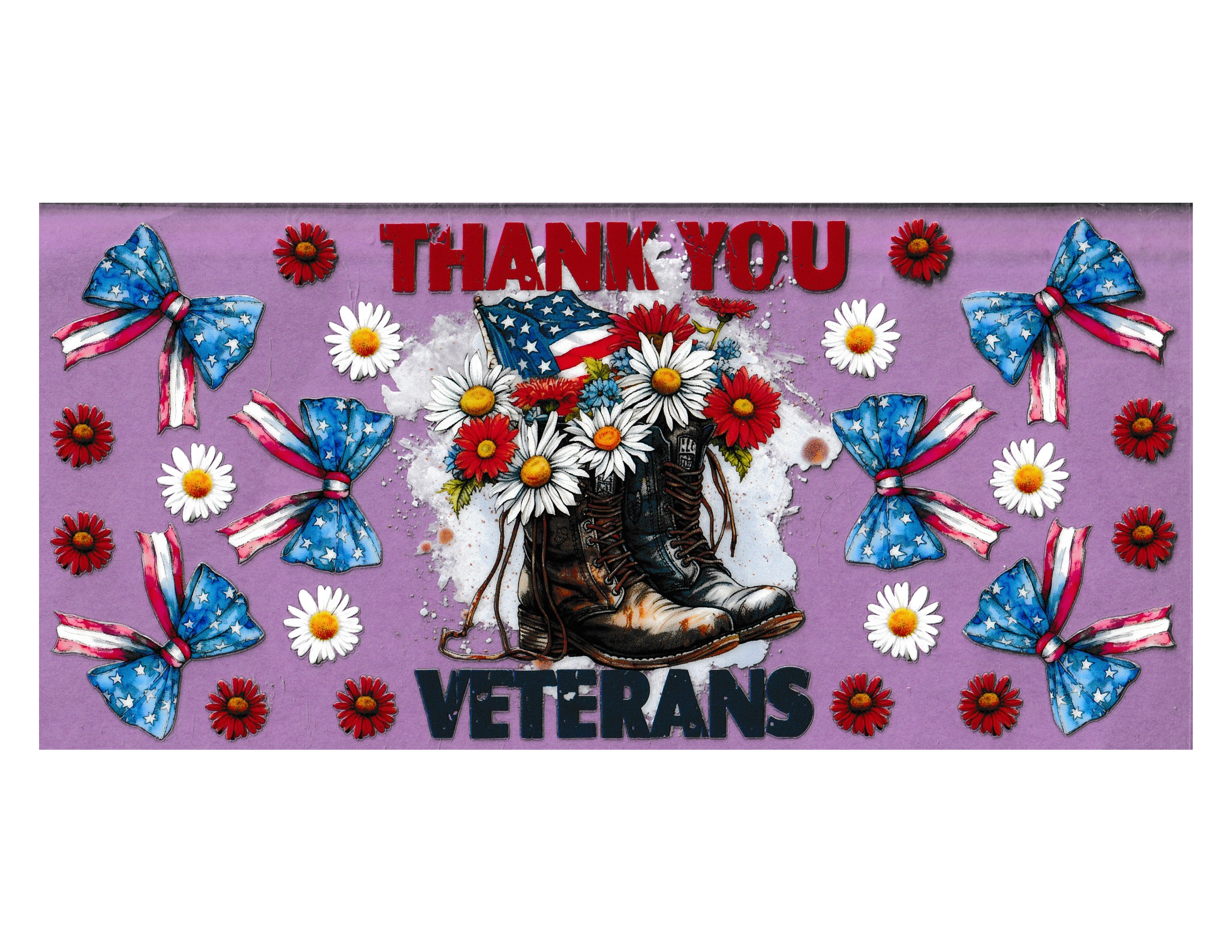 16oz Cup Wrap Veteran