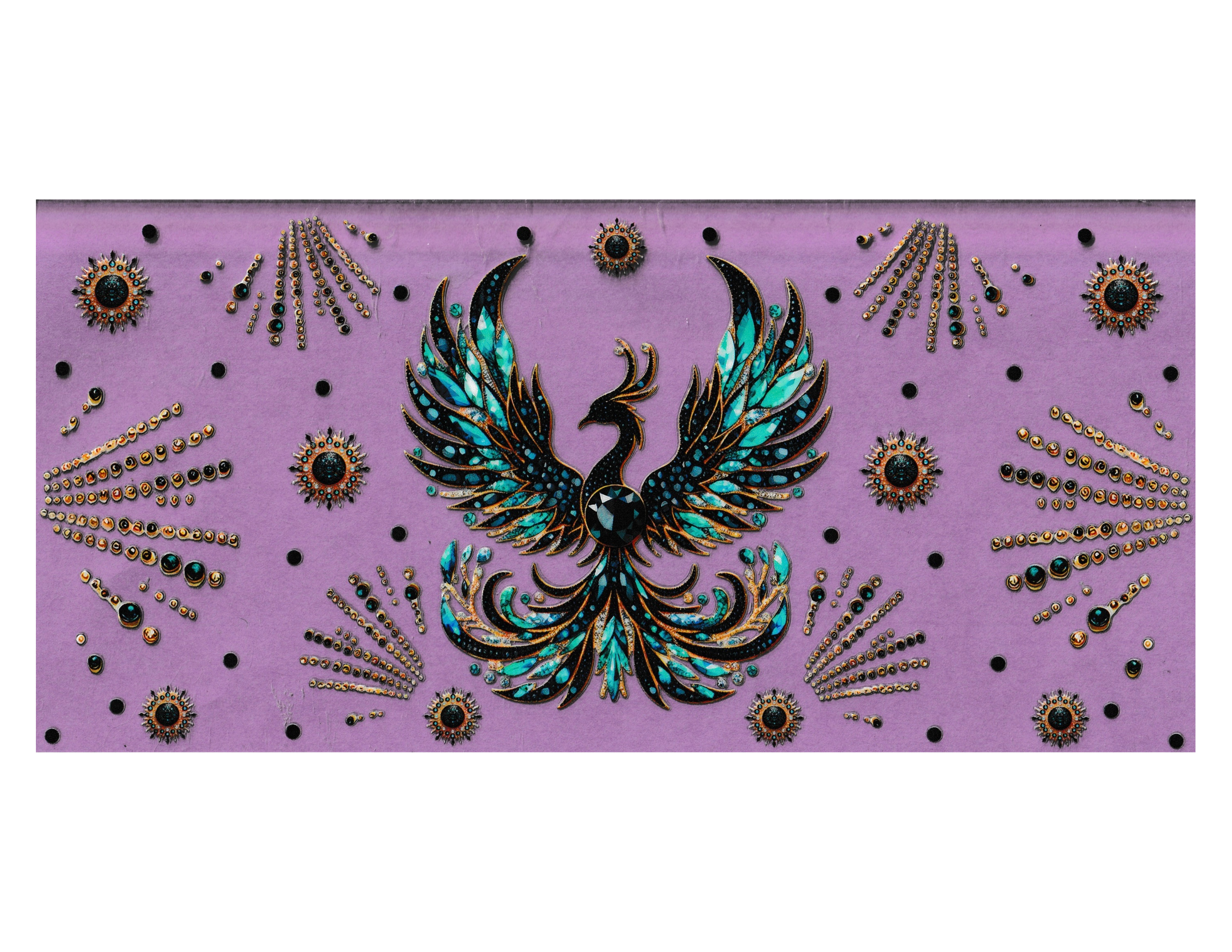 16oz Cup Wrap Phoenix