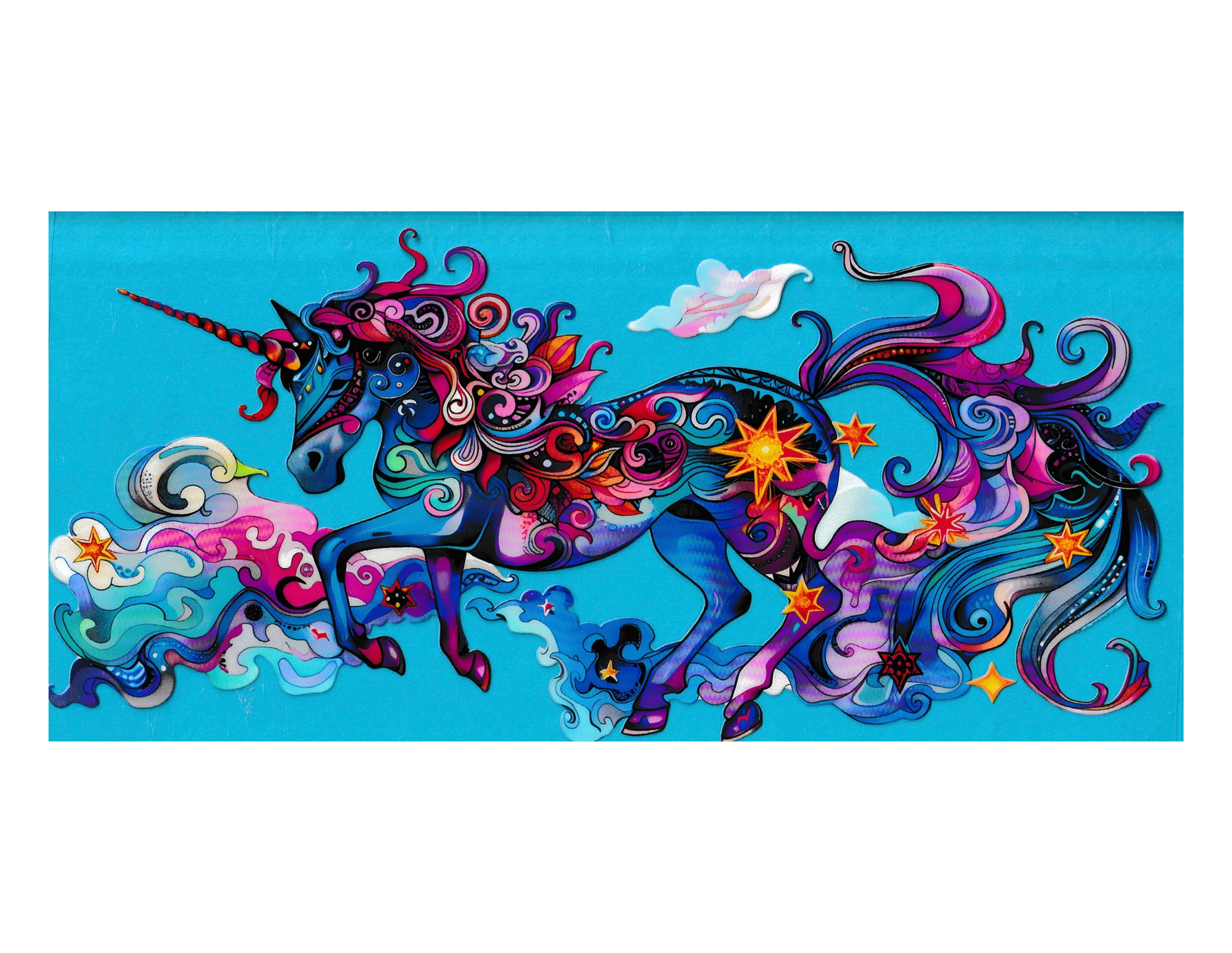 16oz Cup Wrap Unicorn
