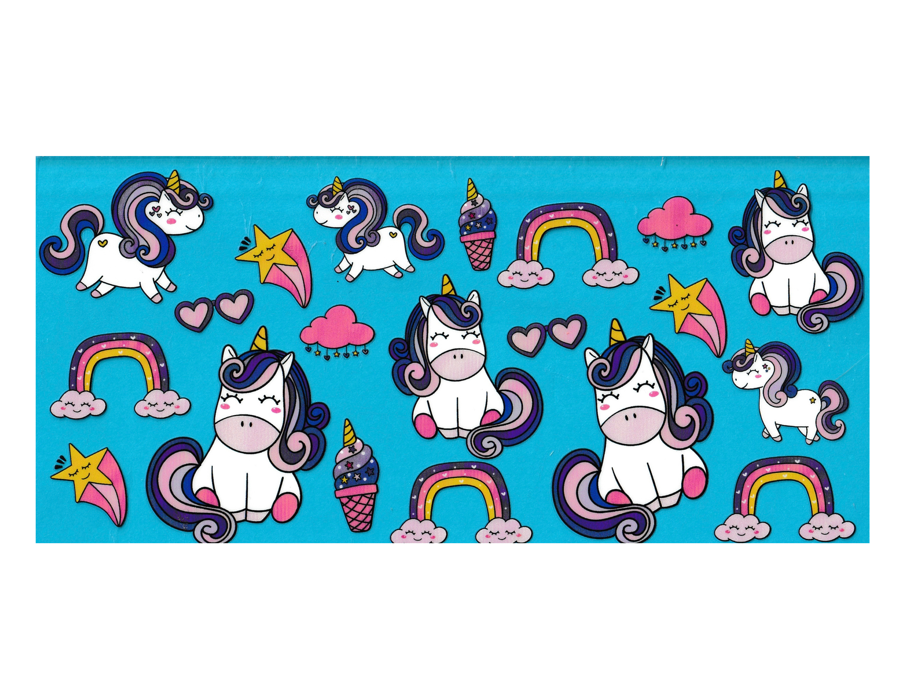 16oz Cup Wrap Unicorn
