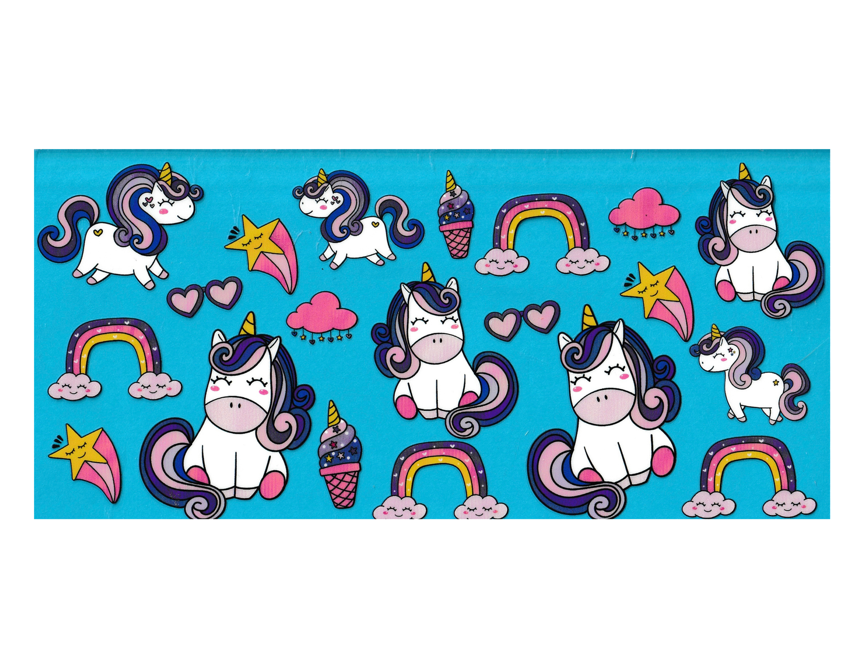 16oz Cup Wrap Unicorn