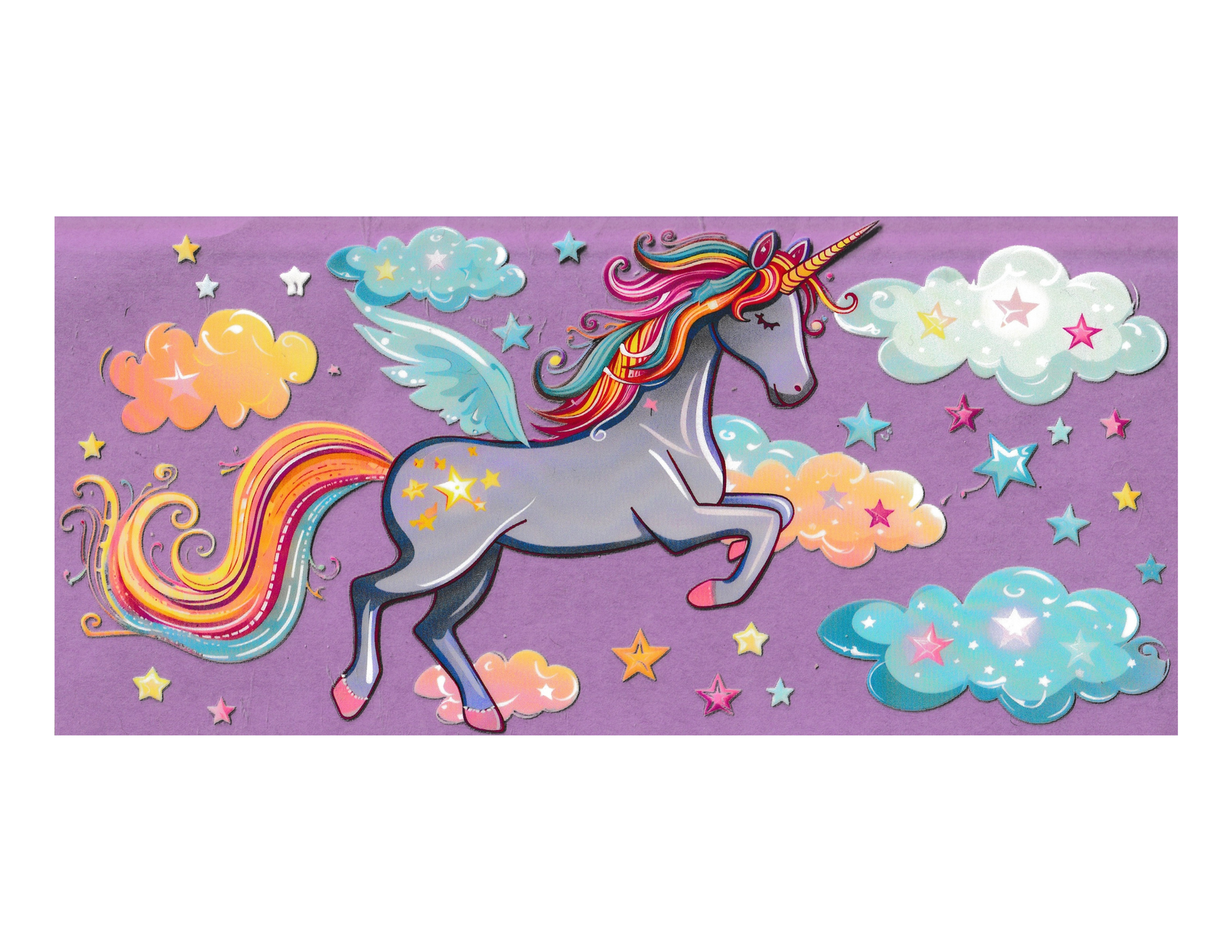 16oz Cup Wrap Unicorn