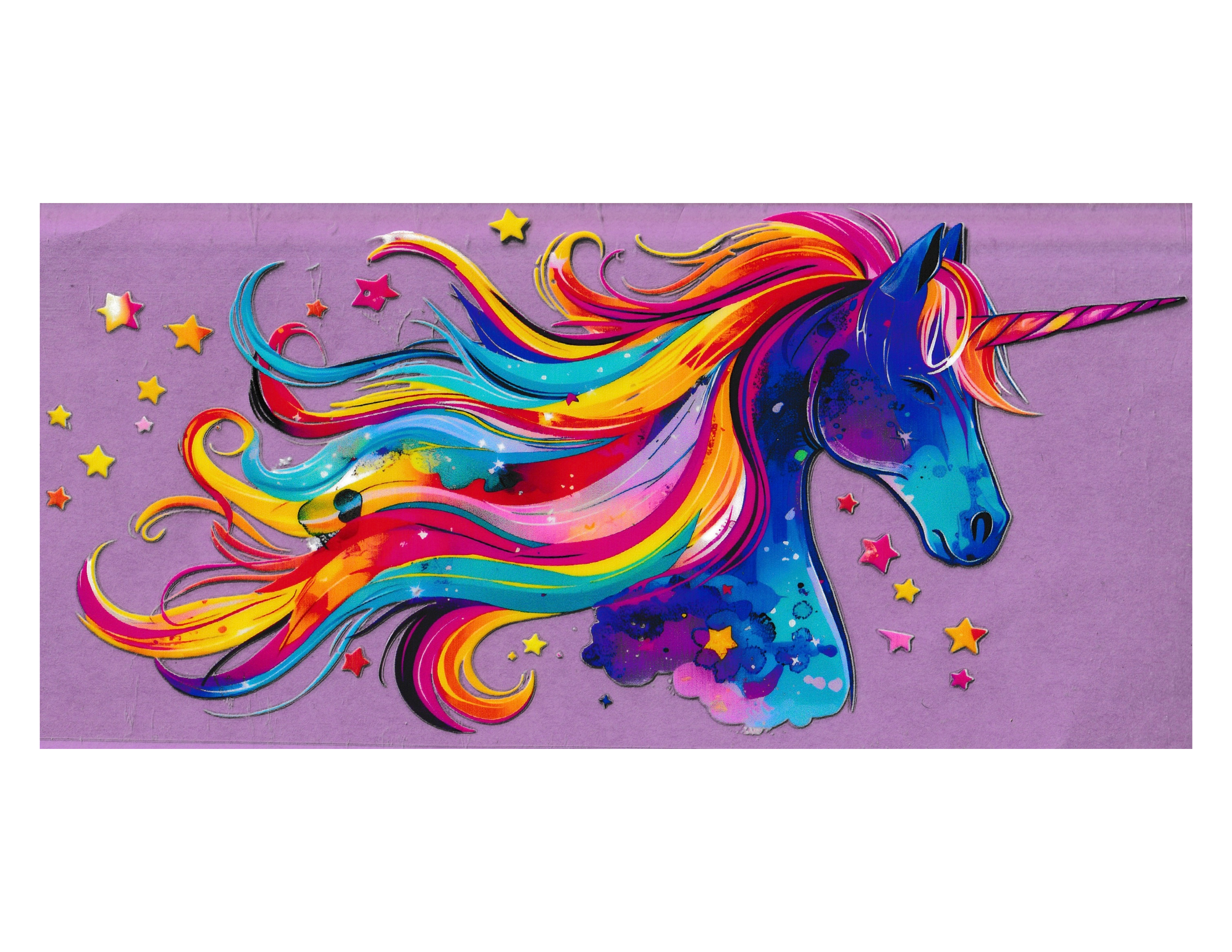 16oz Cup Wrap Unicorn