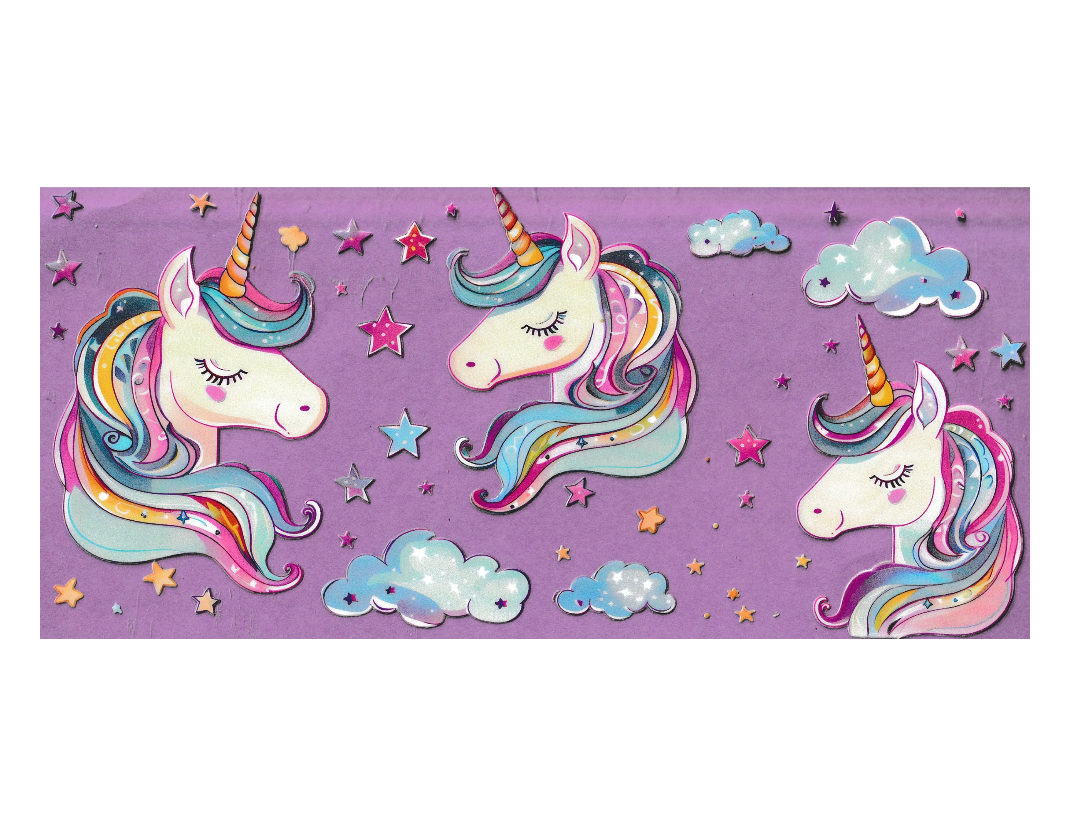 16oz Cup Wrap Unicorn