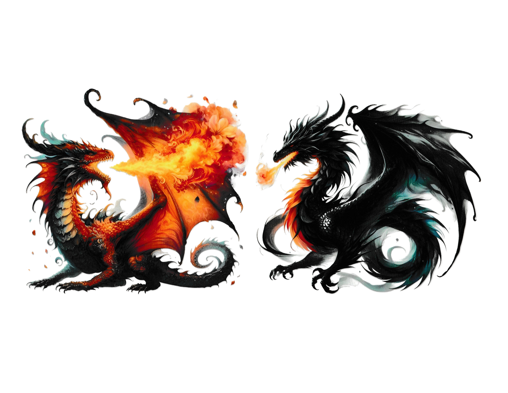 16oz Cup Wrap Dragon