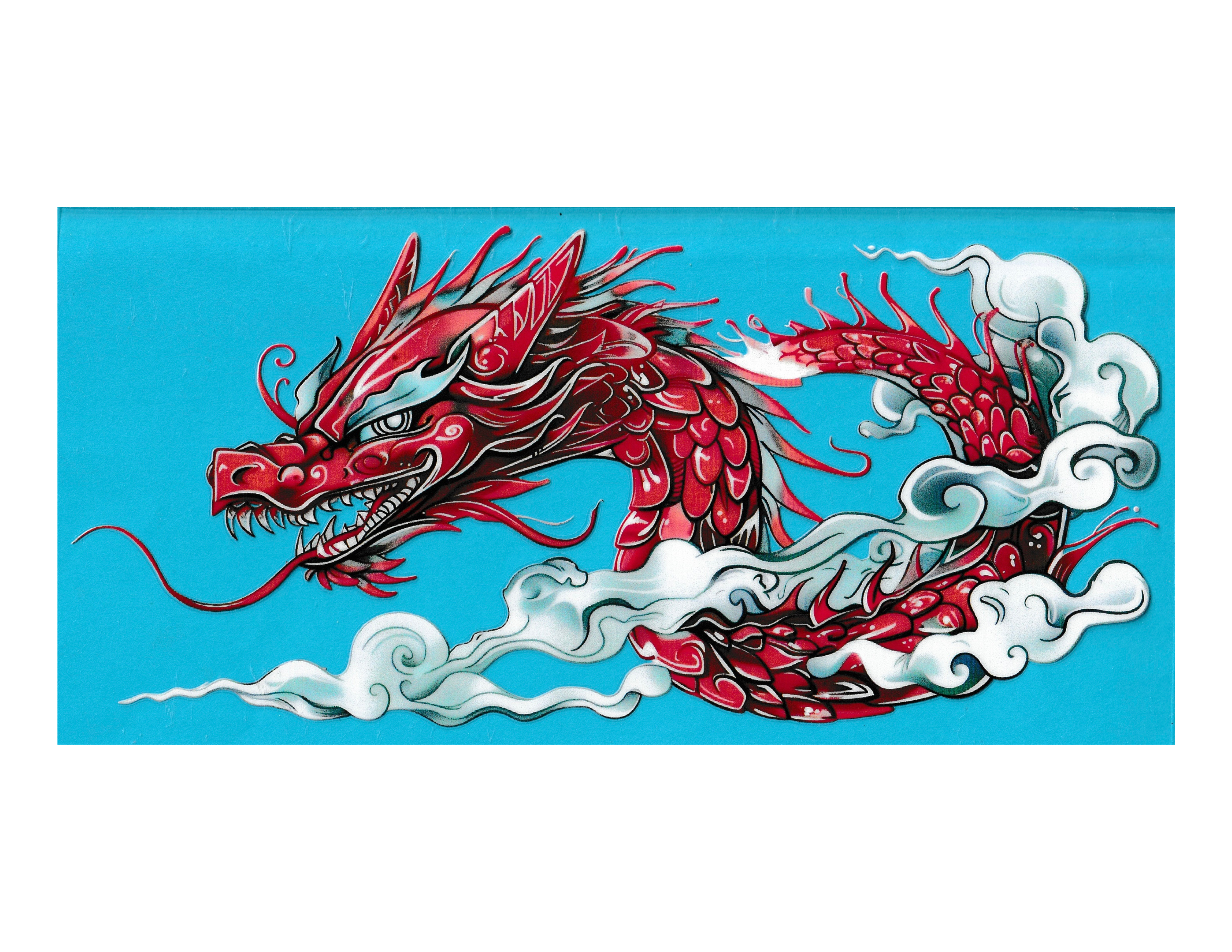 16oz Cup Wrap Dragon