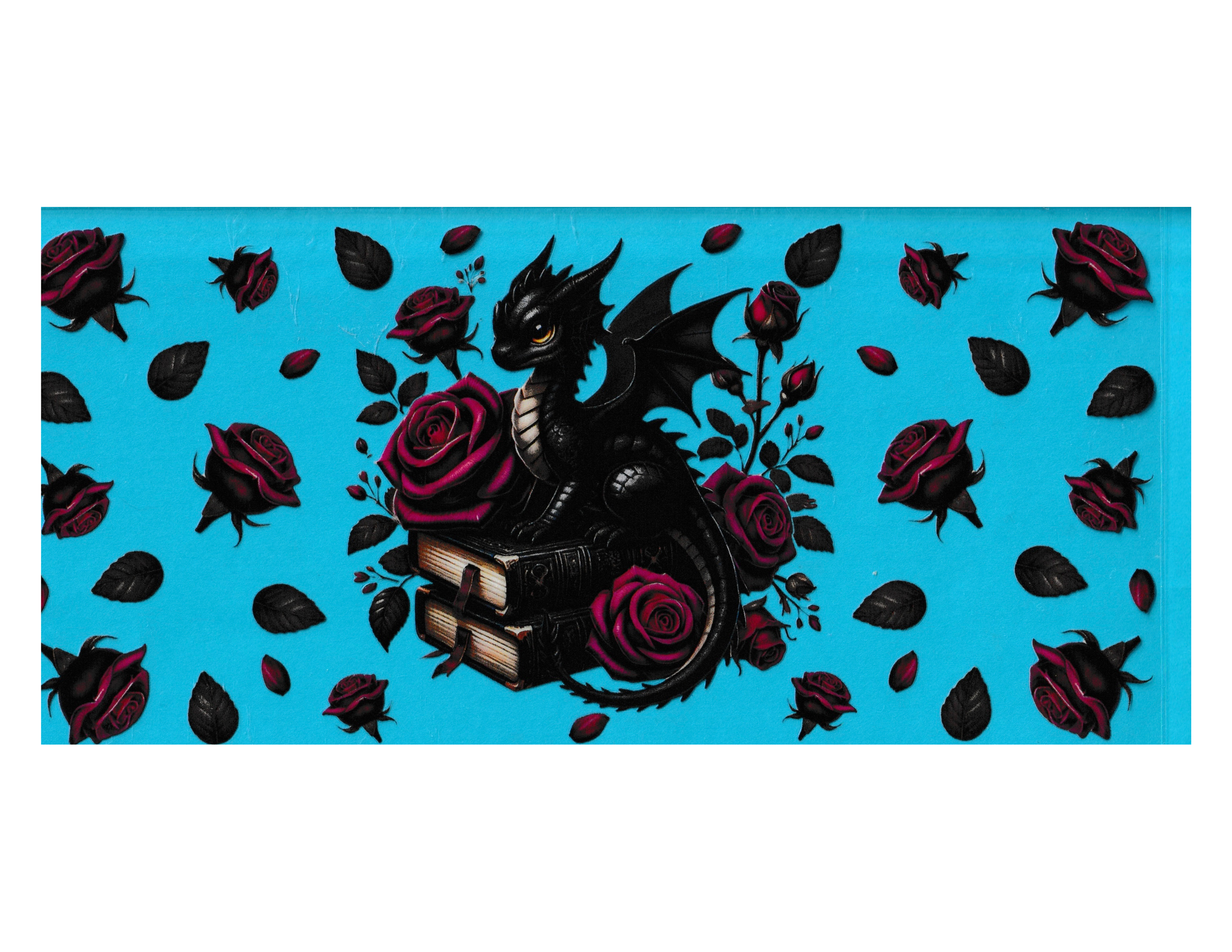 16oz Cup Wrap Book Dragon