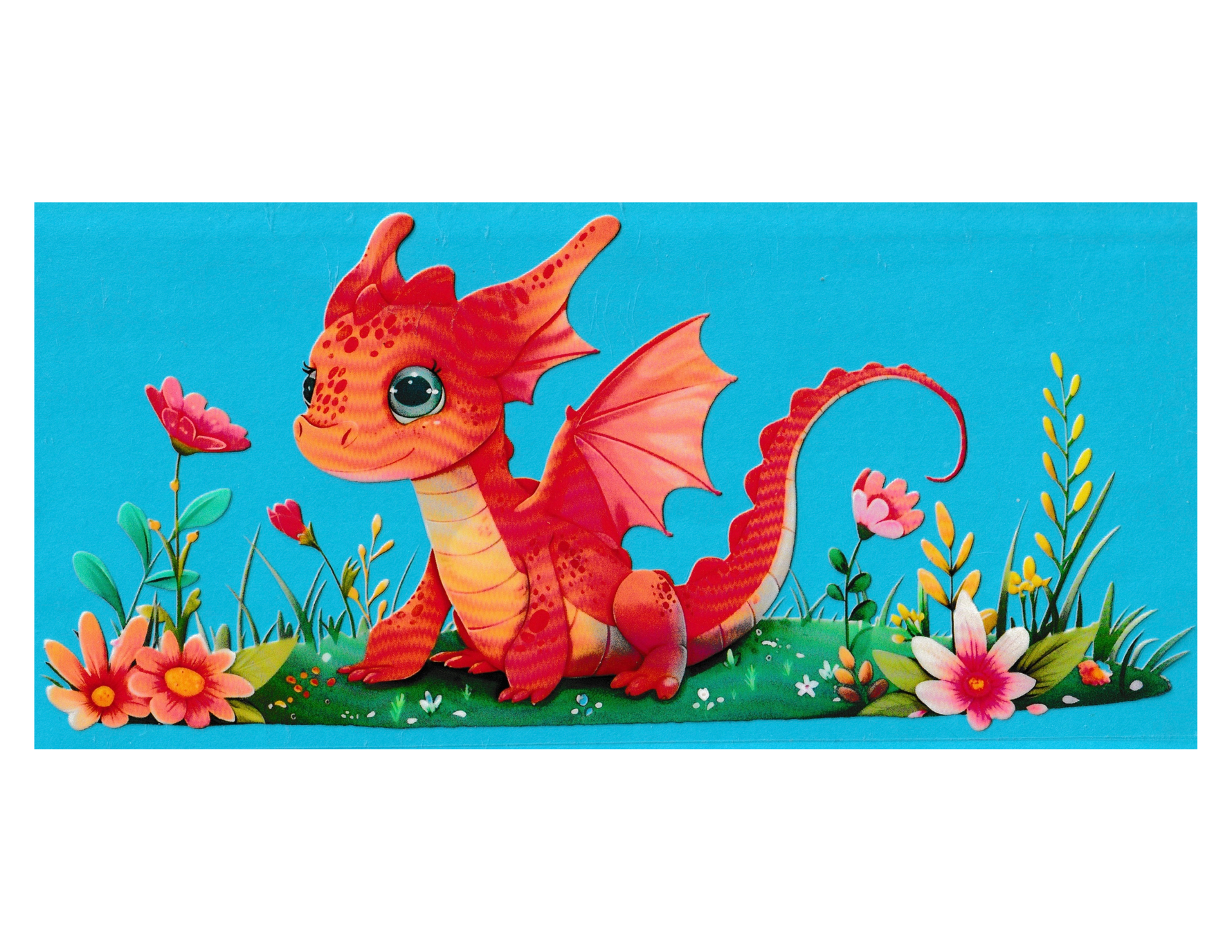 16oz Cup Wrap Baby Dragon