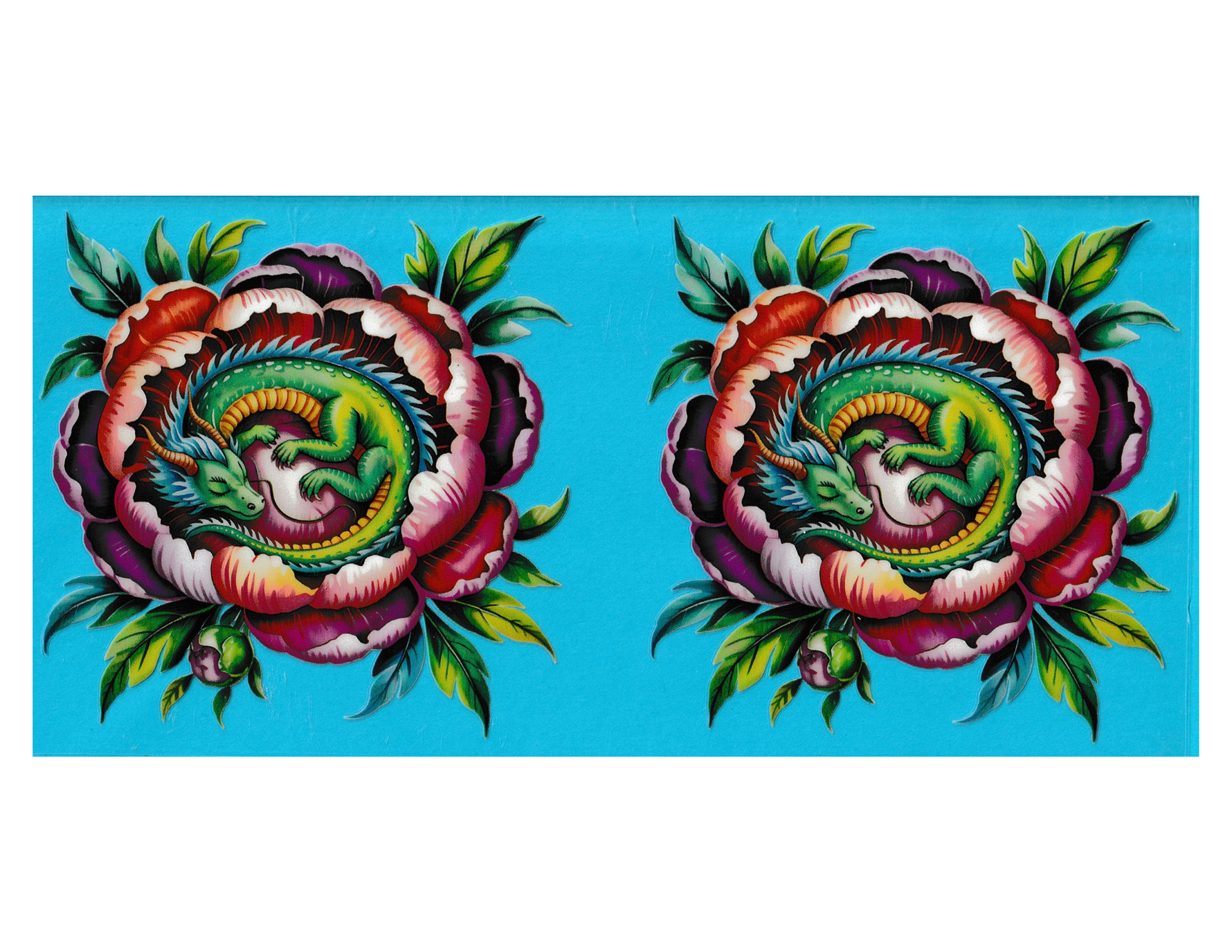 16oz Cup Wrap Sleeping Dragon