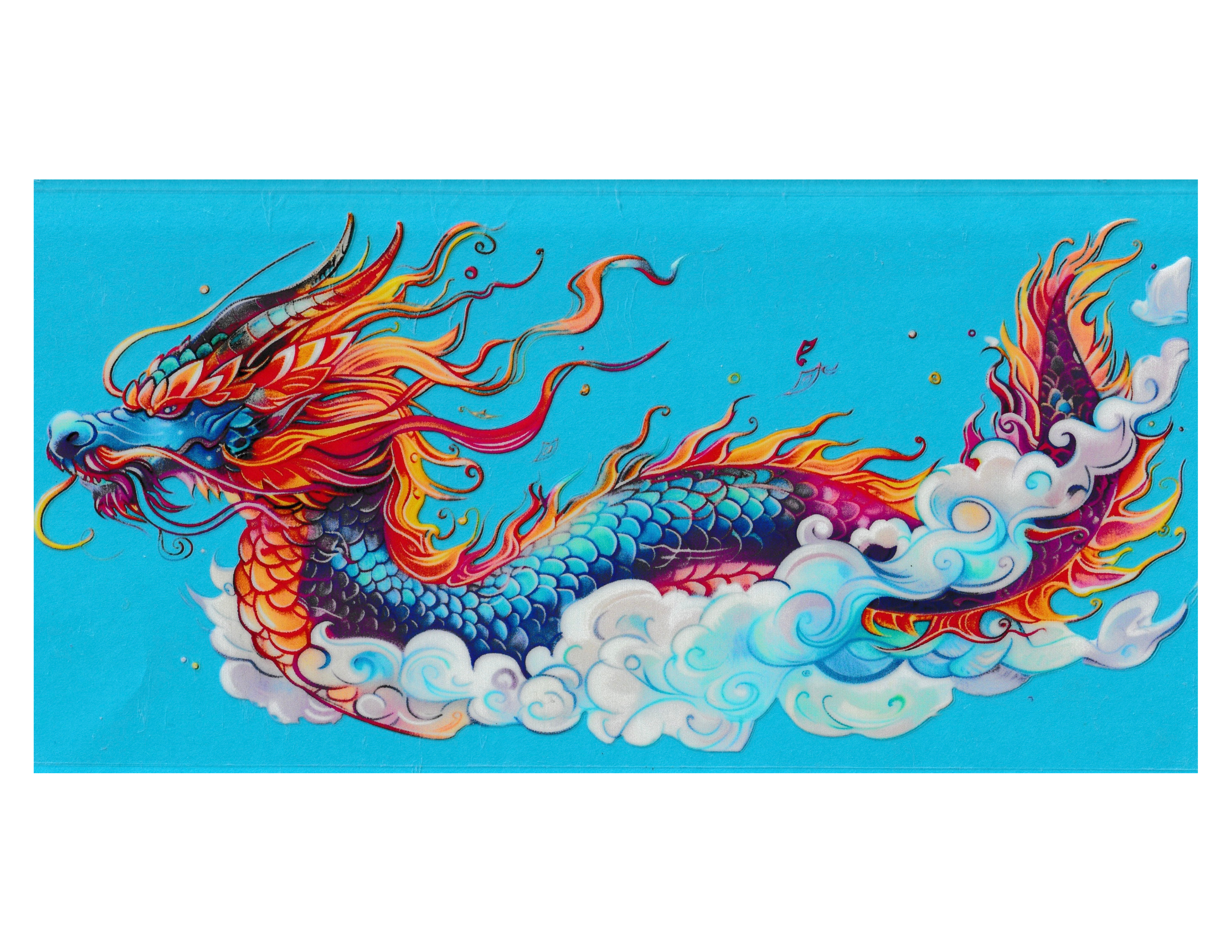 16oz Cup Wrap Dragon